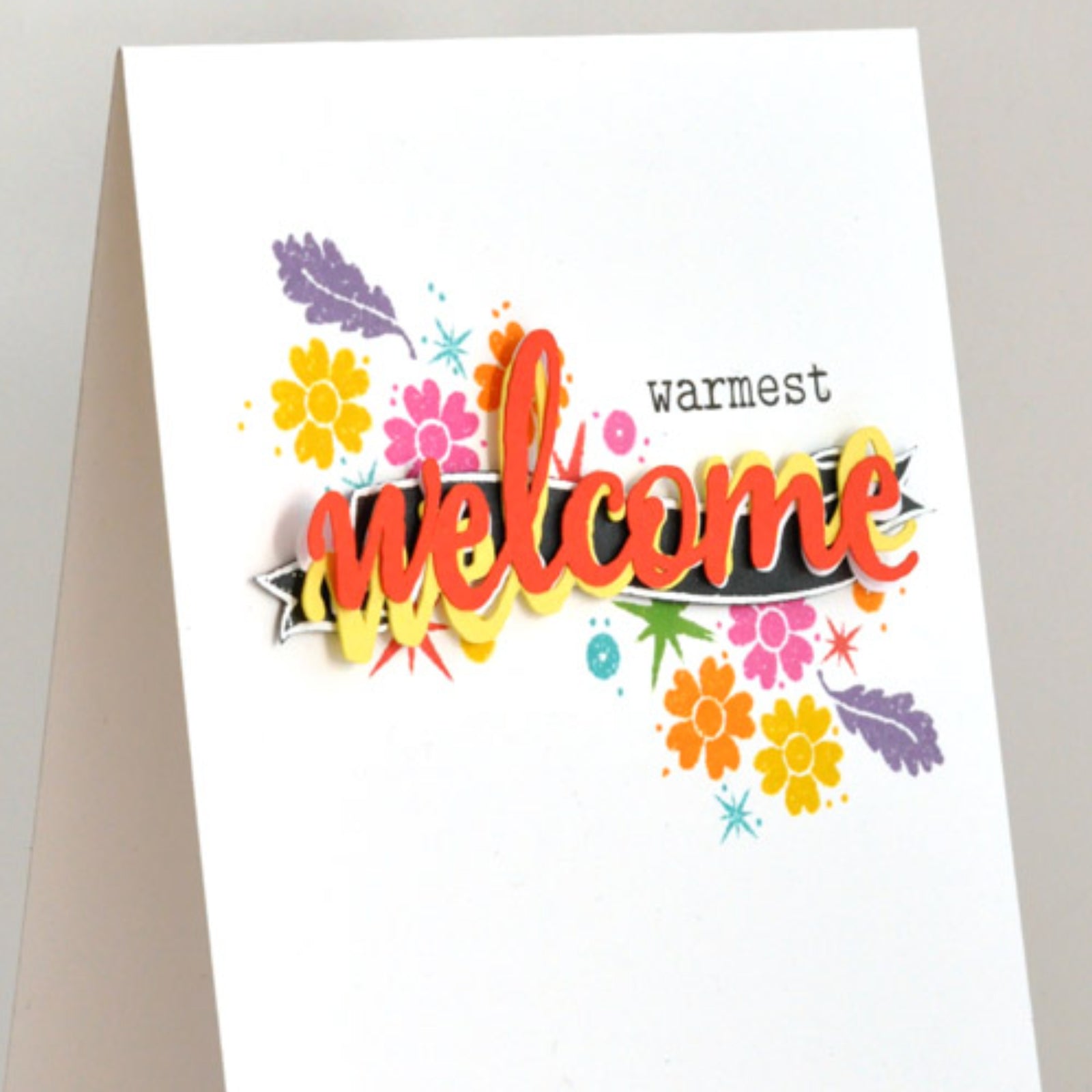 Welcome Family Sentiment Words Cutting Dies – Grateful Blessings