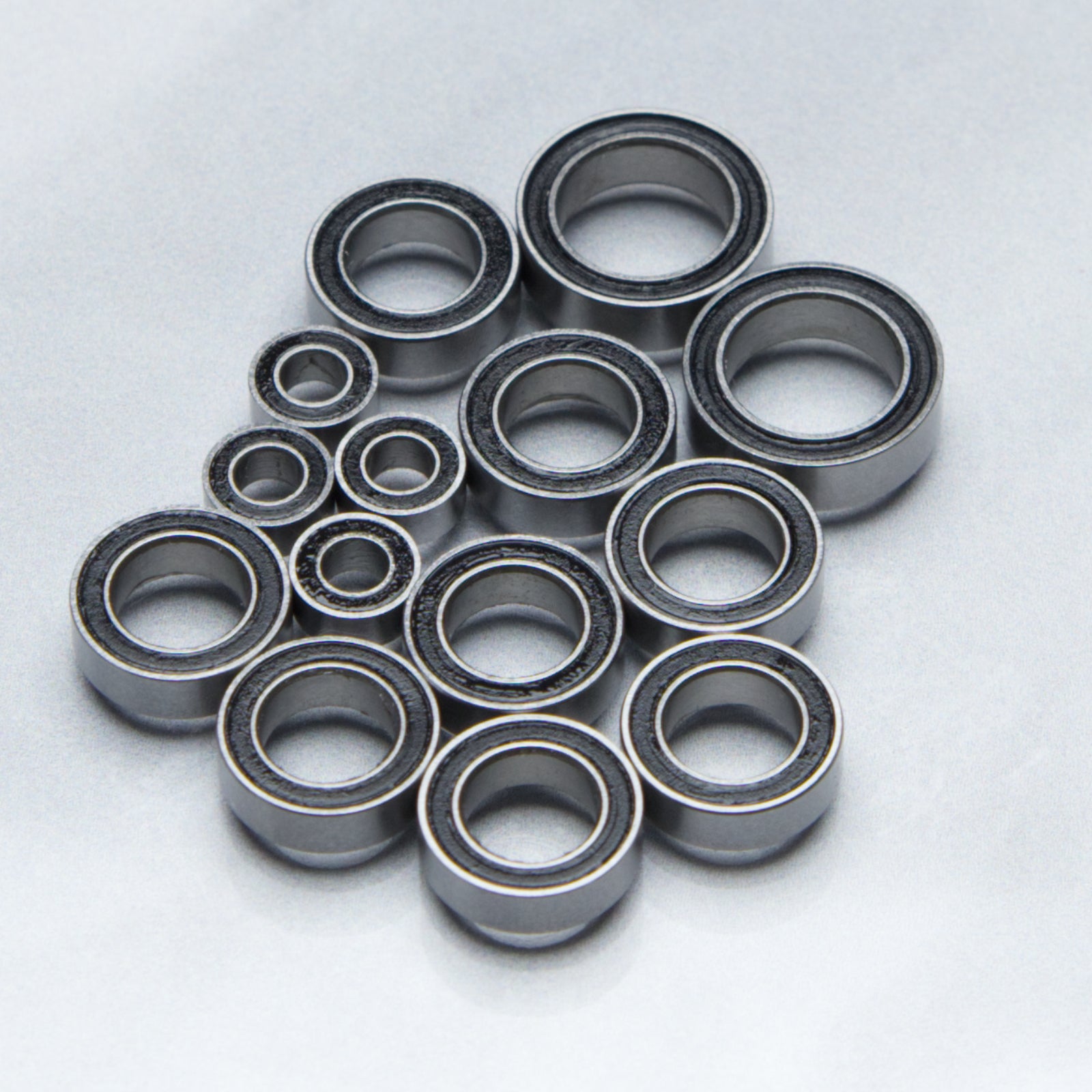 Tamiya T3-01 - Dancing, Dual Rider, RTR - 14 Pcs Rubber Sealed Bearings Kit