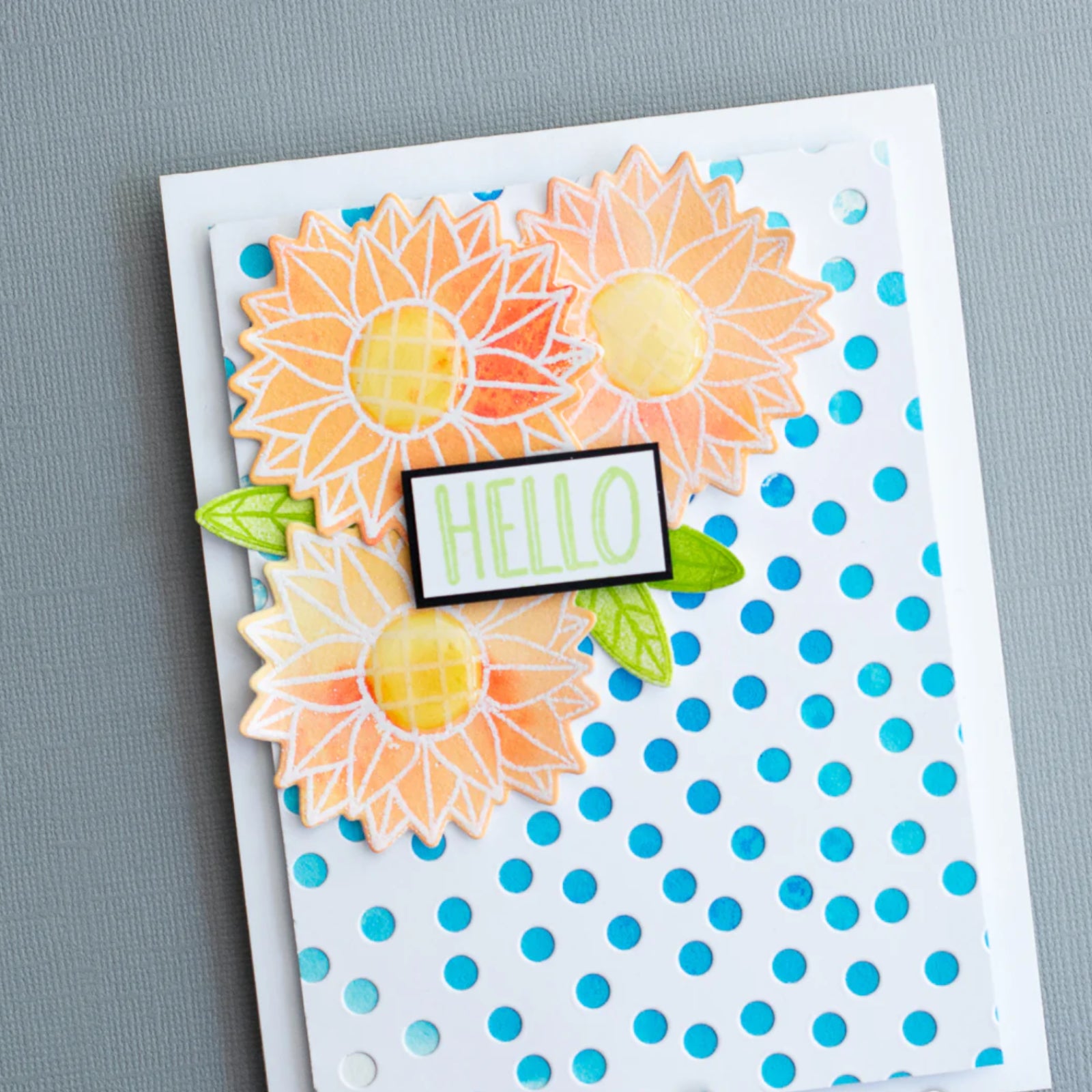 Polka Dots Frenzy Background Cutting Die