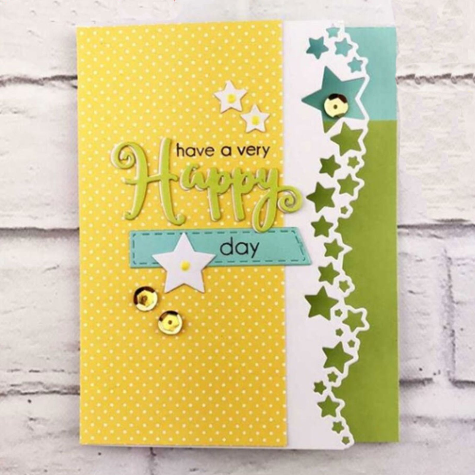 Starry Edge Cutout Stars Border Cutting Die
