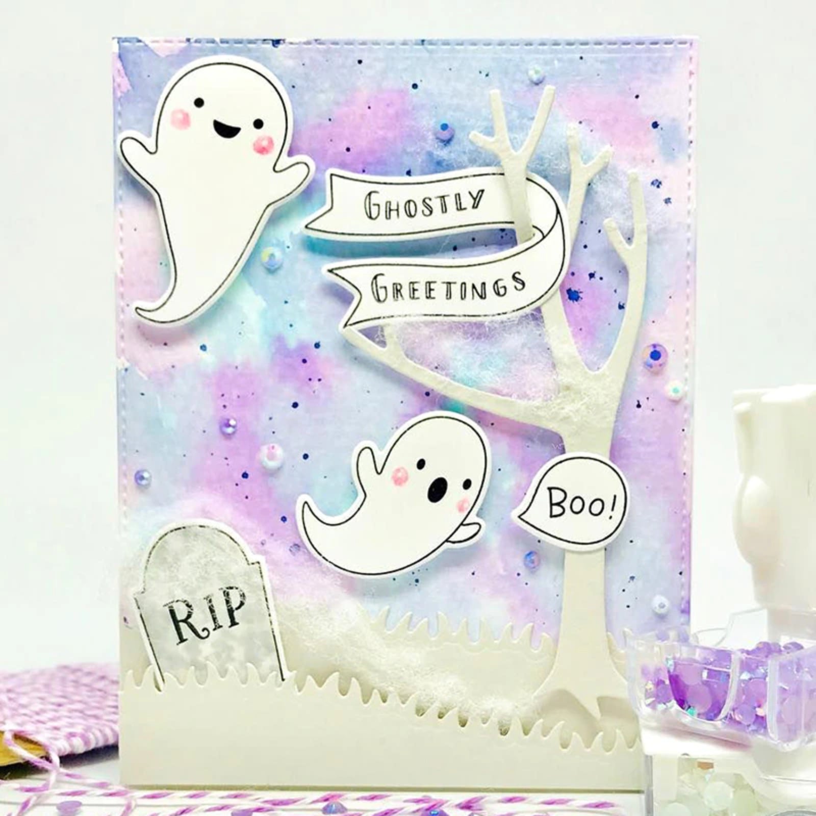 Haunted Halloween Scene Builder Cutting Dies