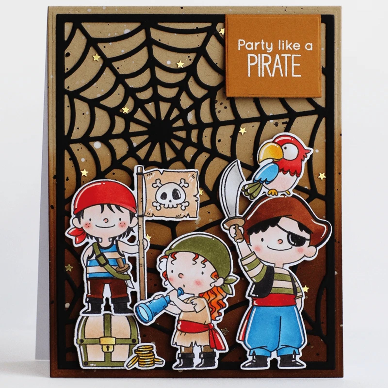Wicked Web Halloween Background Cutting Die