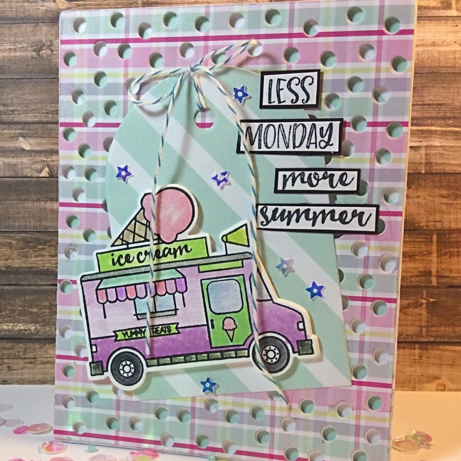 Polka Dots Frenzy Background Cutting Die