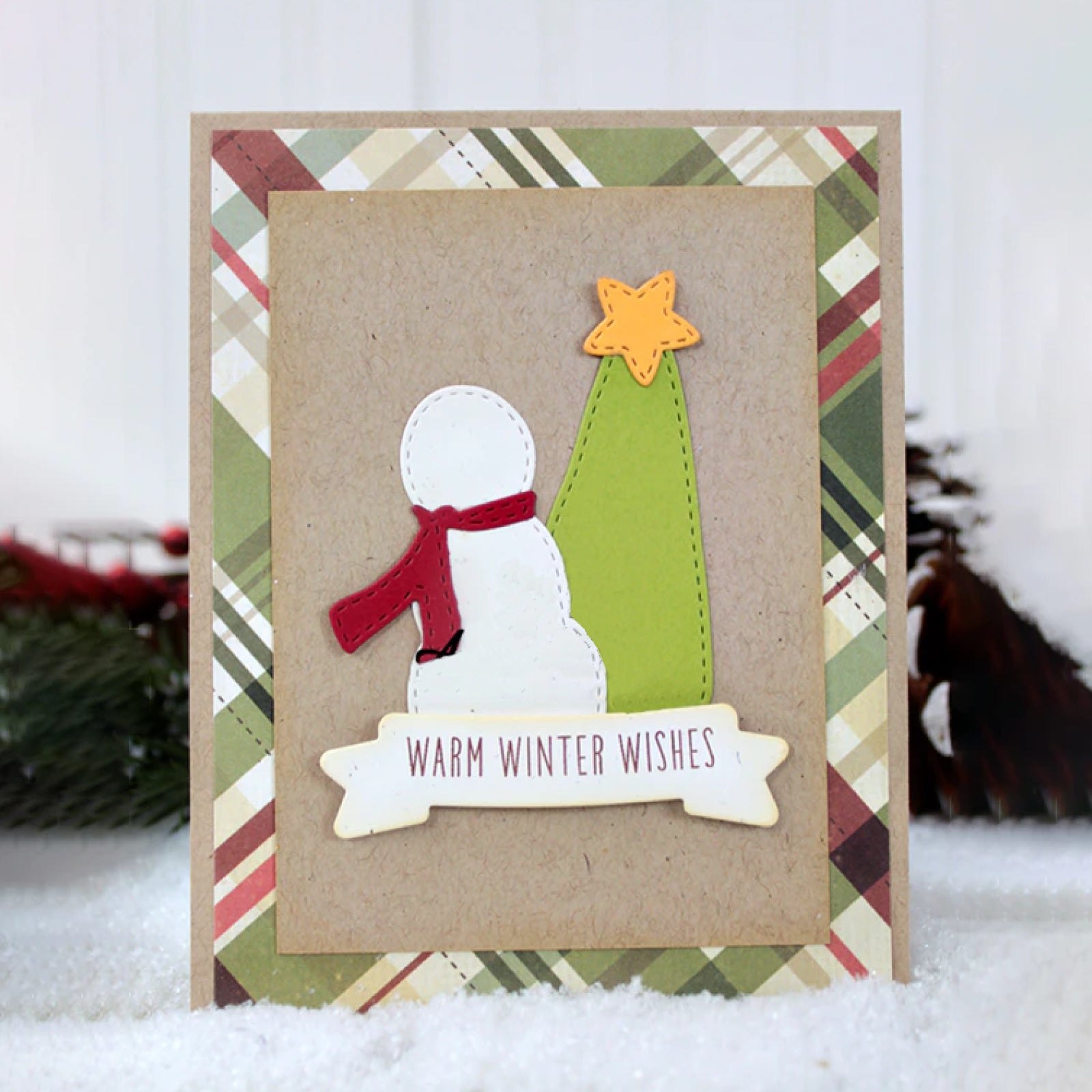 Stitched Christmas Trio Cutting Dies