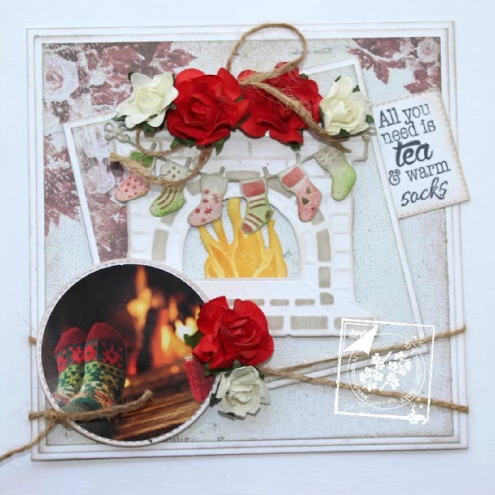 Strung Up Stockings Cutting & Embossing Die