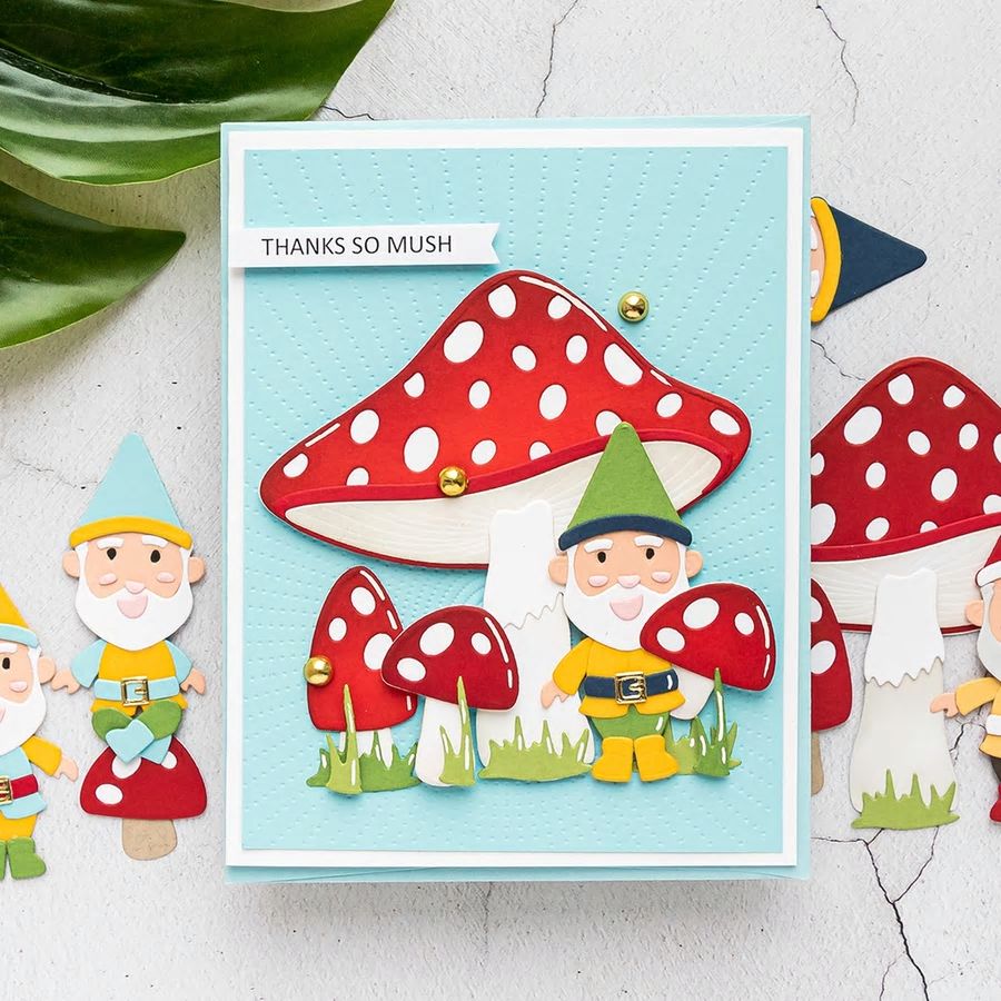 Where Gnomes Roam Cutting Die Set