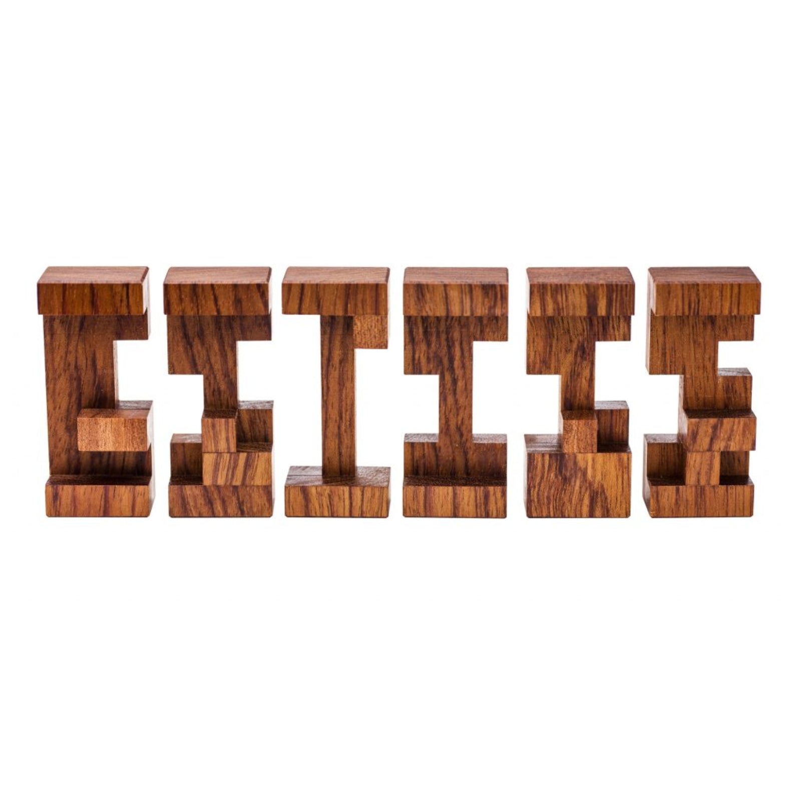 Hooks (Wenge) - Level 18 - Alfons Eyckmans - Pelikan Puzzles