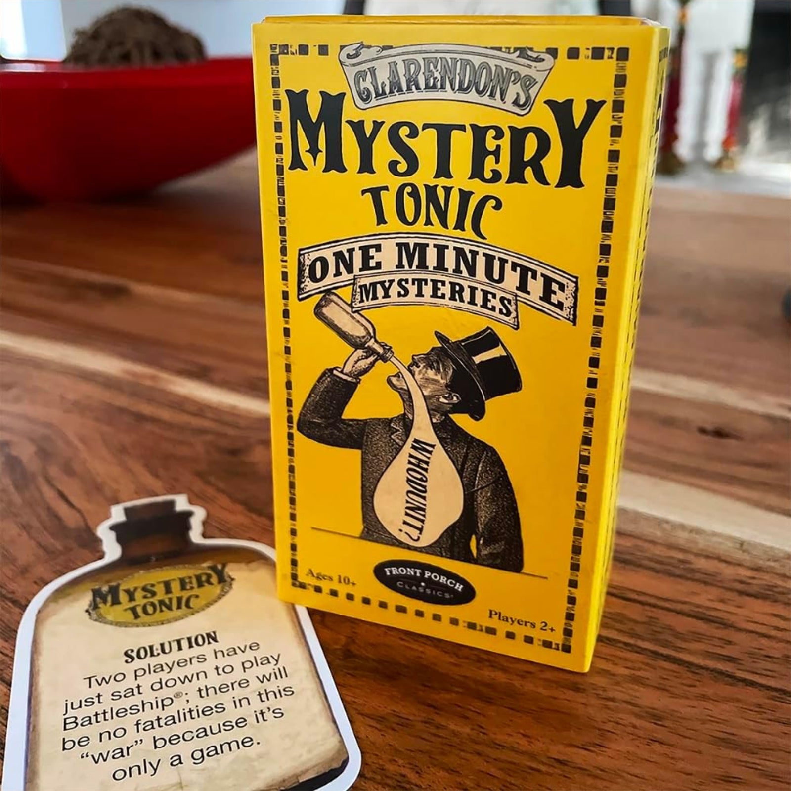 Claredon's Mystery Tonic - One Minute Mysteries