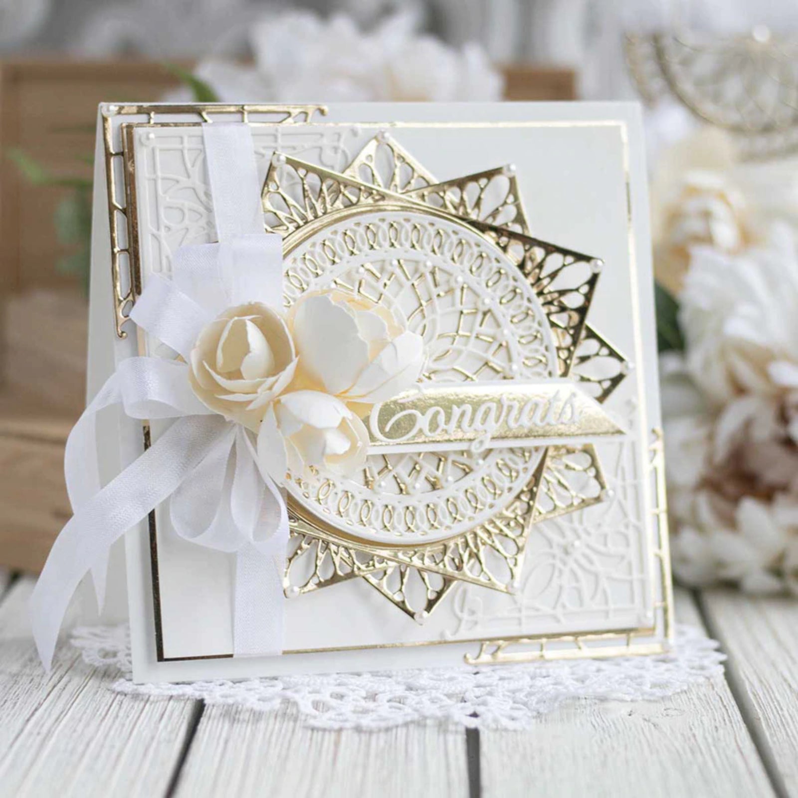 Infinite Elegance Circle Square Corner Cutting Dies