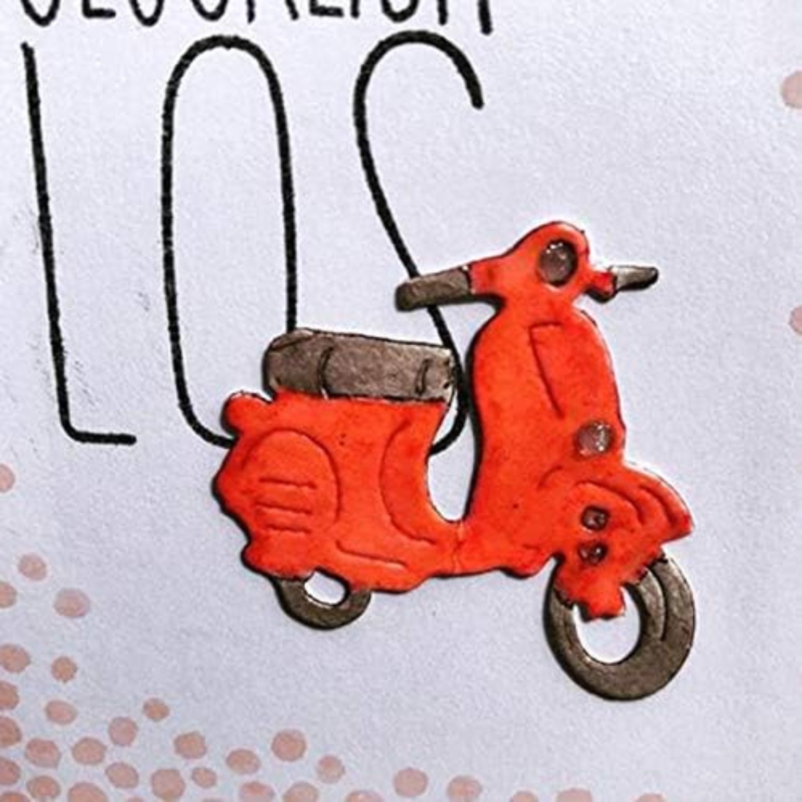 Ciao Italia Vespa-Style Scooter & Fiat-Style Car Cutting Dies