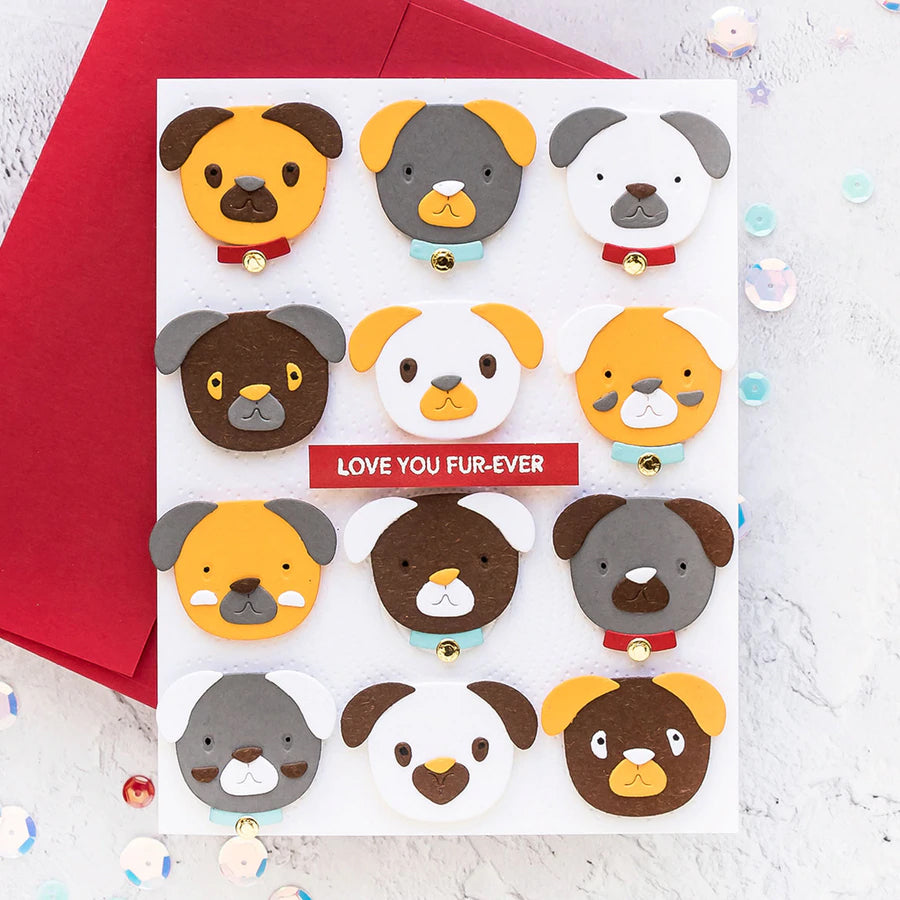 Besties Forever Cat & Dog Pets Cutting Die Set