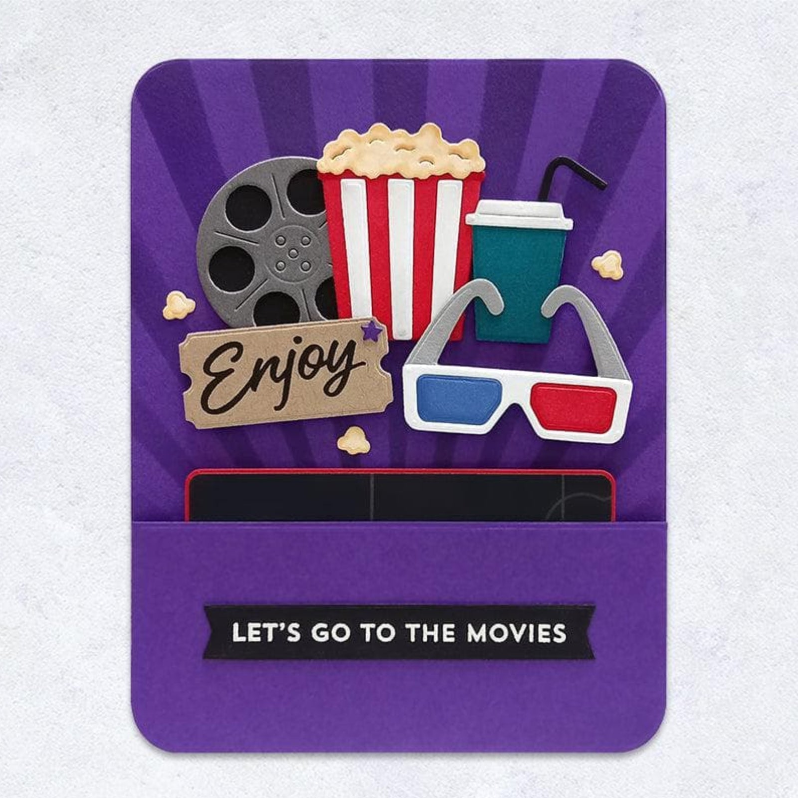 Movie Night Picture Perfect Cutting Dies & Stamps Set