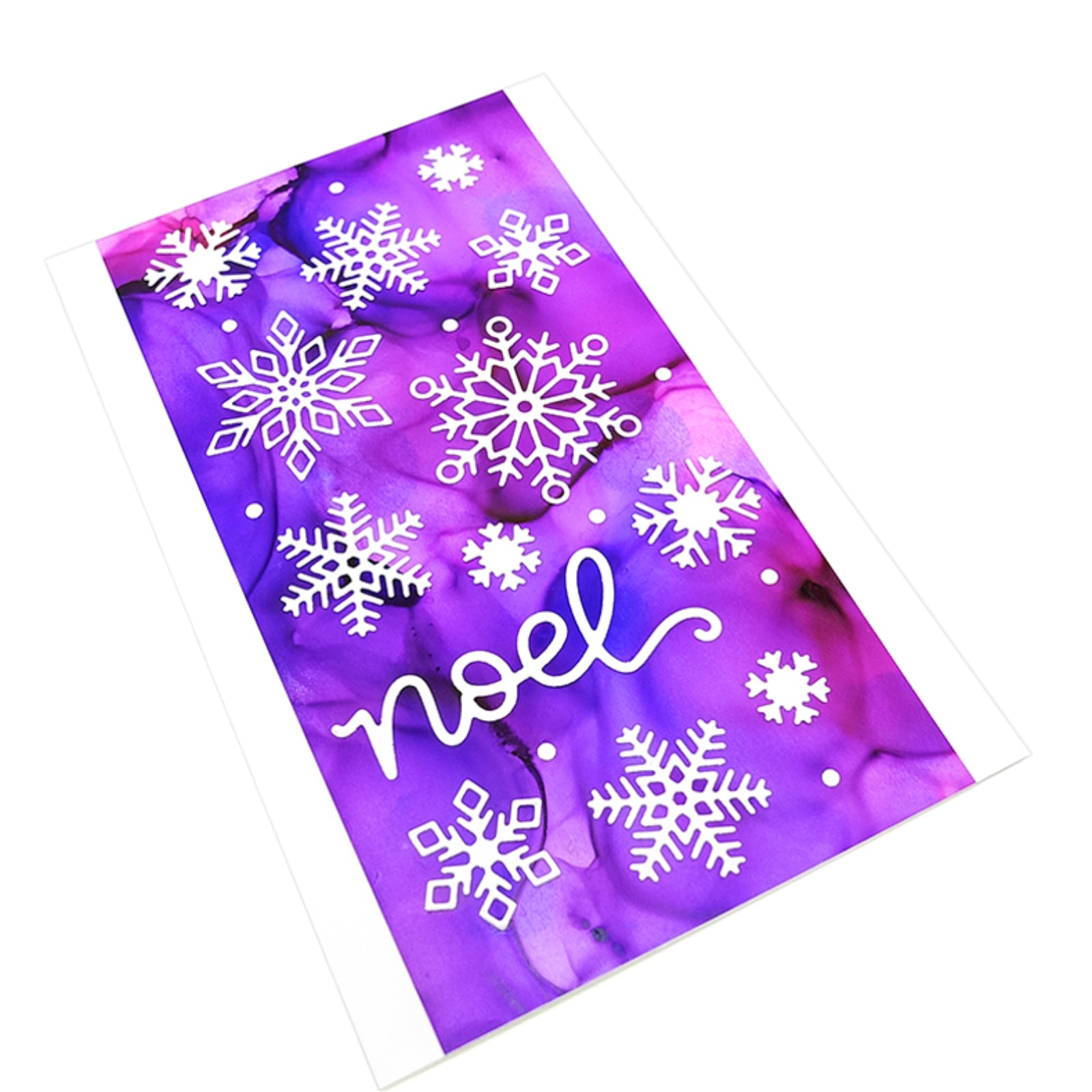 Xmas Trio Large Sentiment Words Cutting Dies #2 – Rejoice Joyful Noel