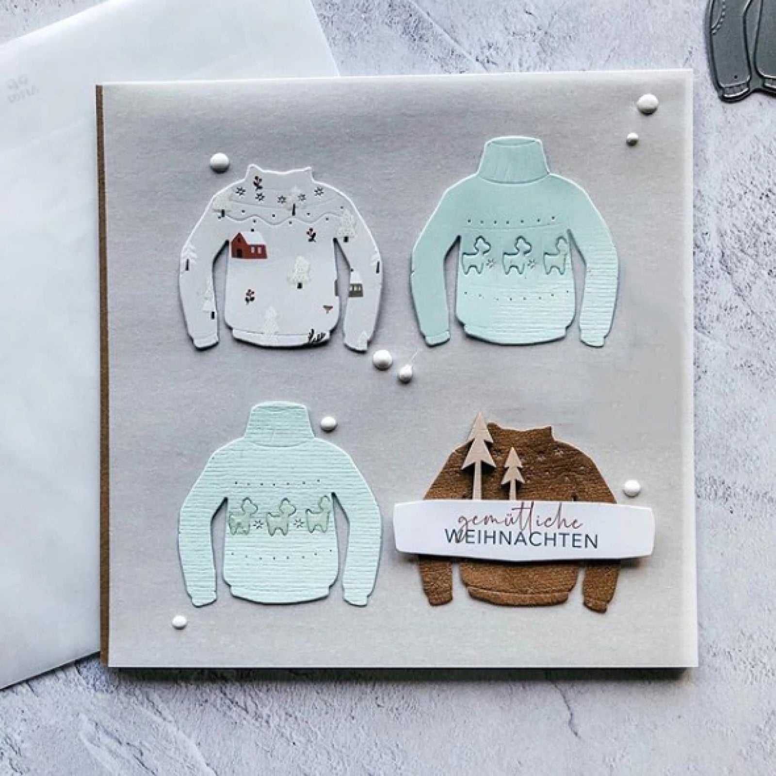 Warm Wooly Winter Cutting Dies Set