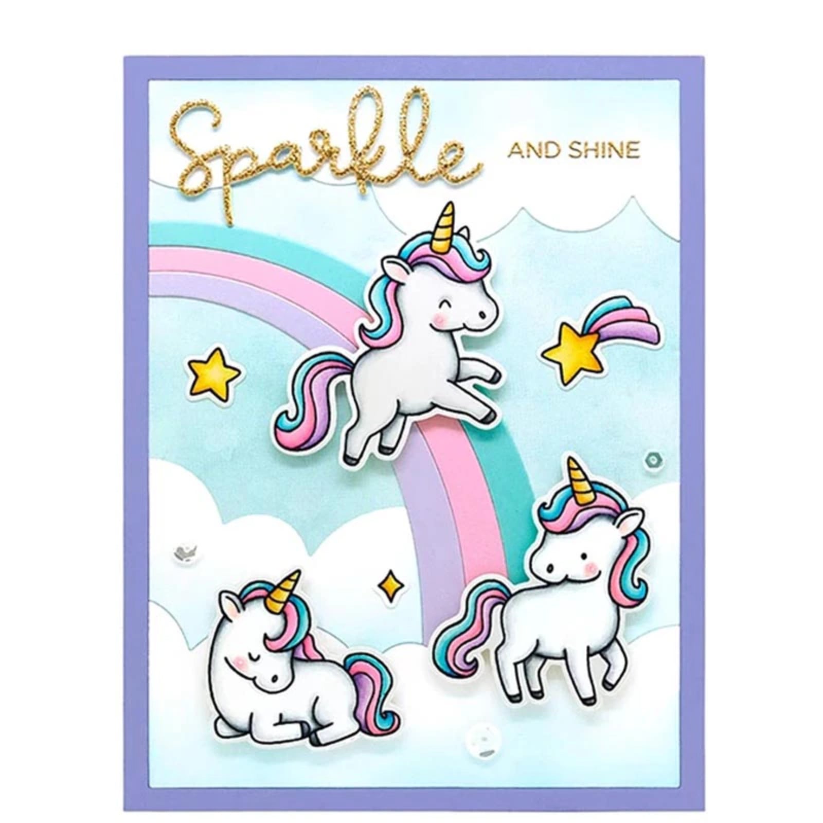 Cauldron/Pot of Gold w Magical & Sparkle Words Cutting Dies