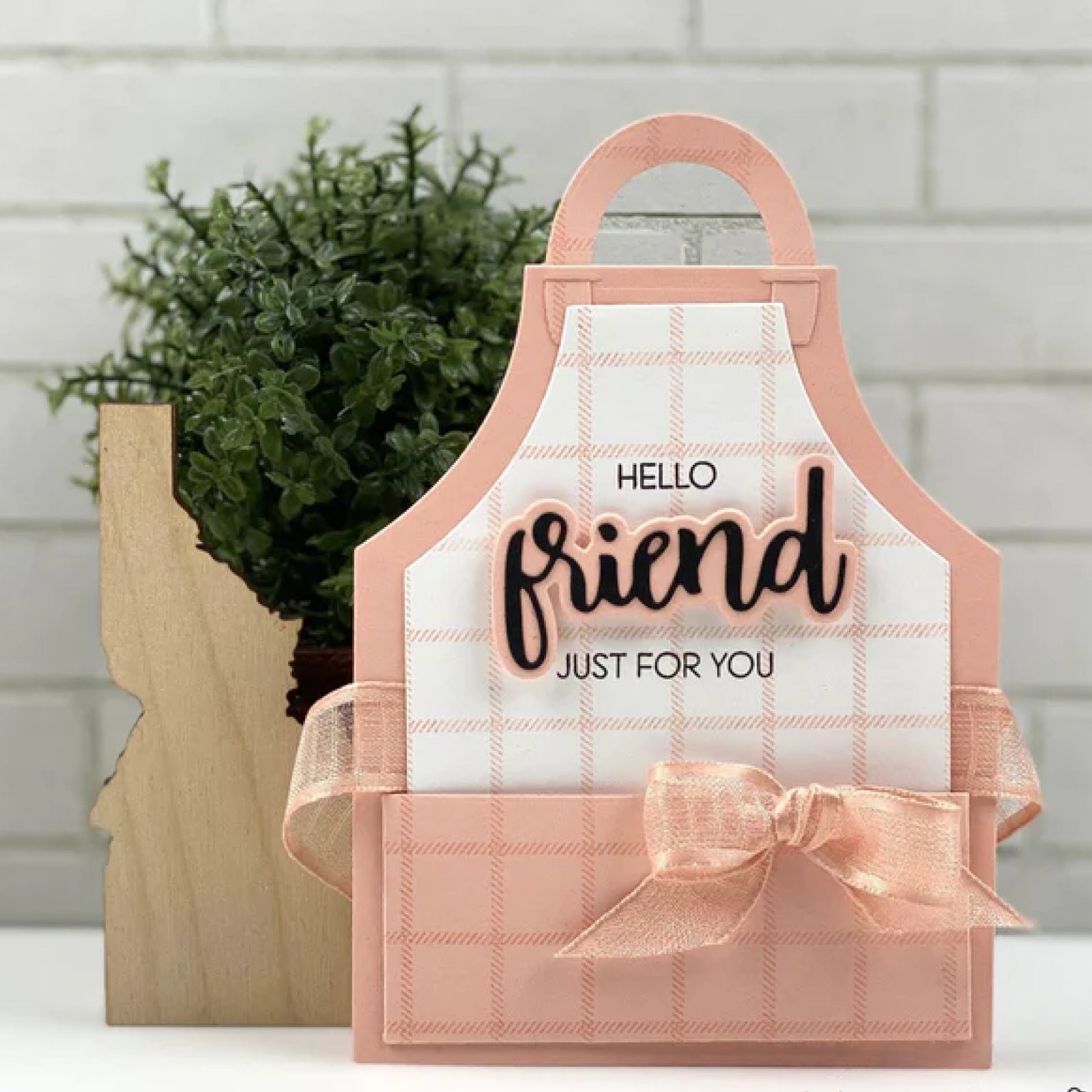 Hugs Friend Sentiments Builder Cutting Dies & Stamps Set