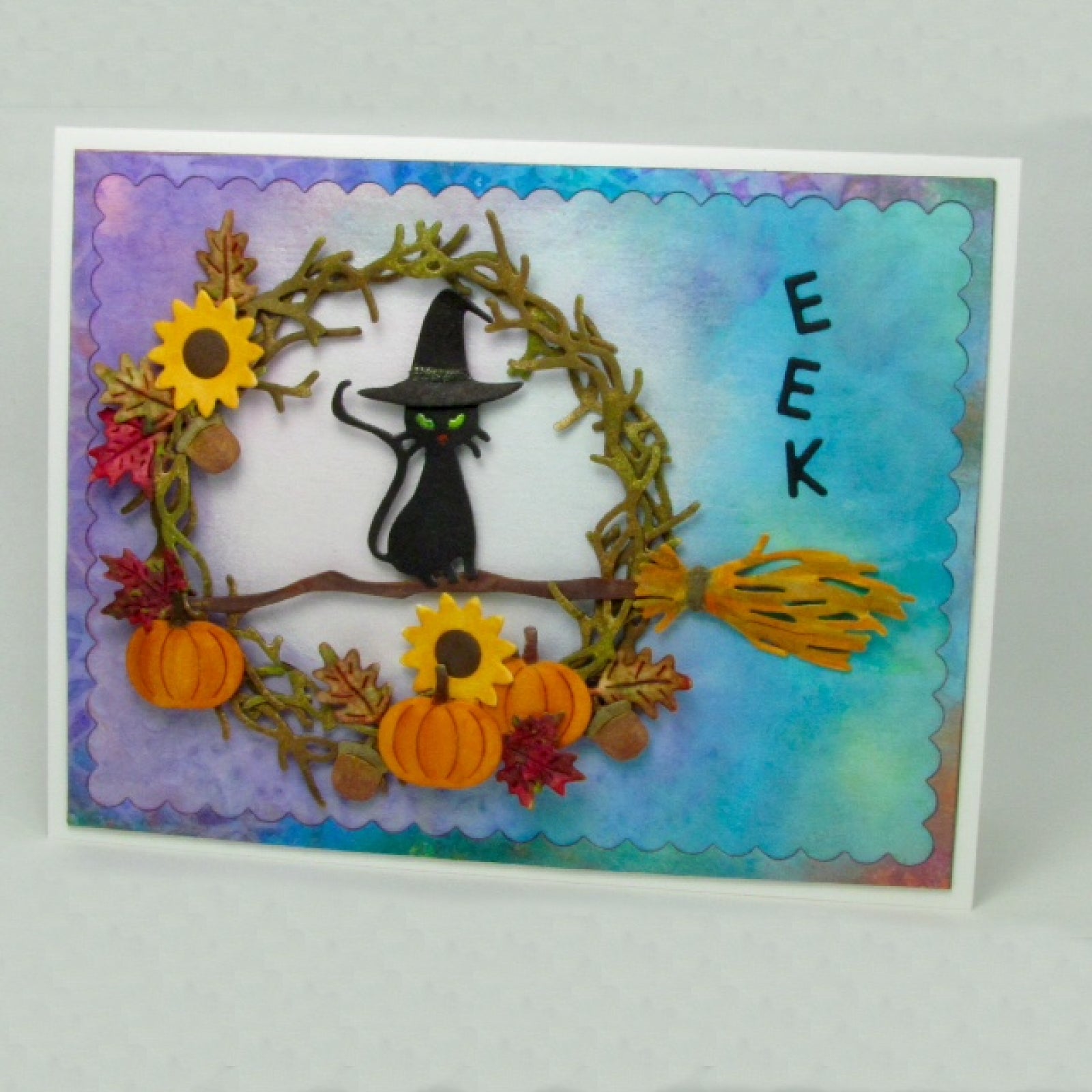 Halloween Block Sentiment Words Cutting Dies