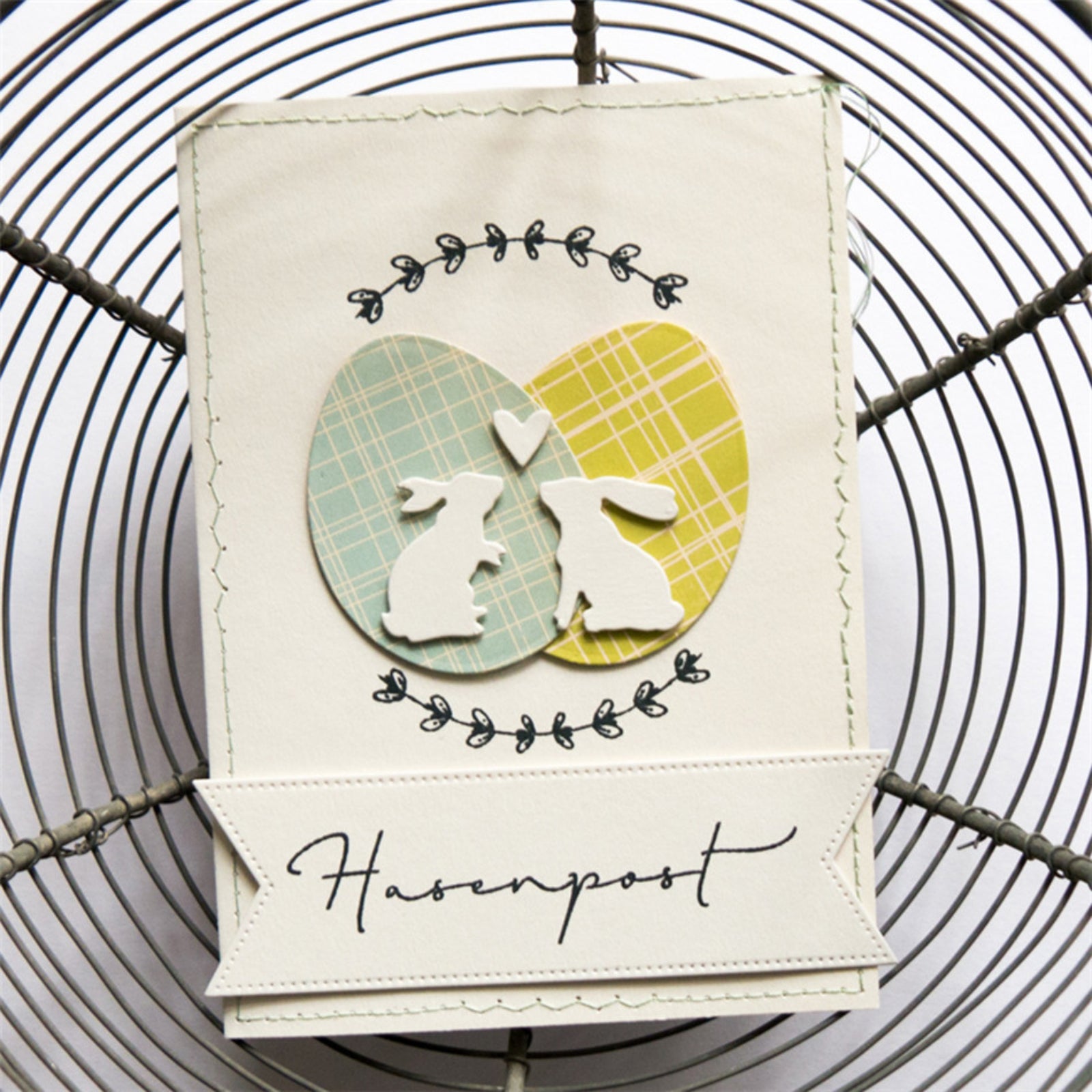 Bunny Love Duo w Sprigs Cutting Dies