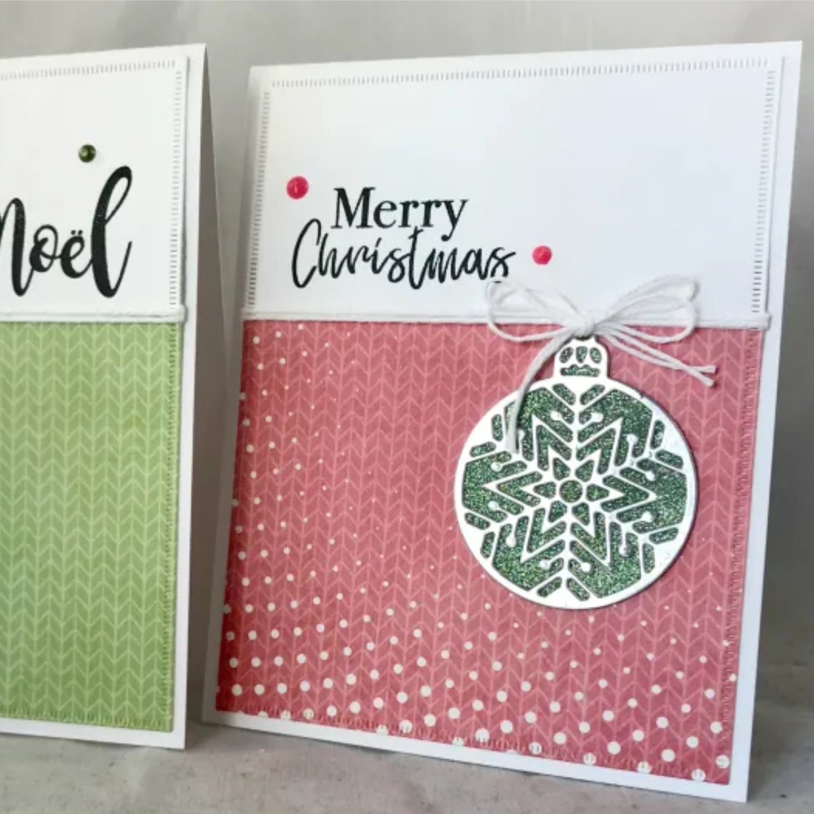 Layering Christmas Ornaments Cutting Dies