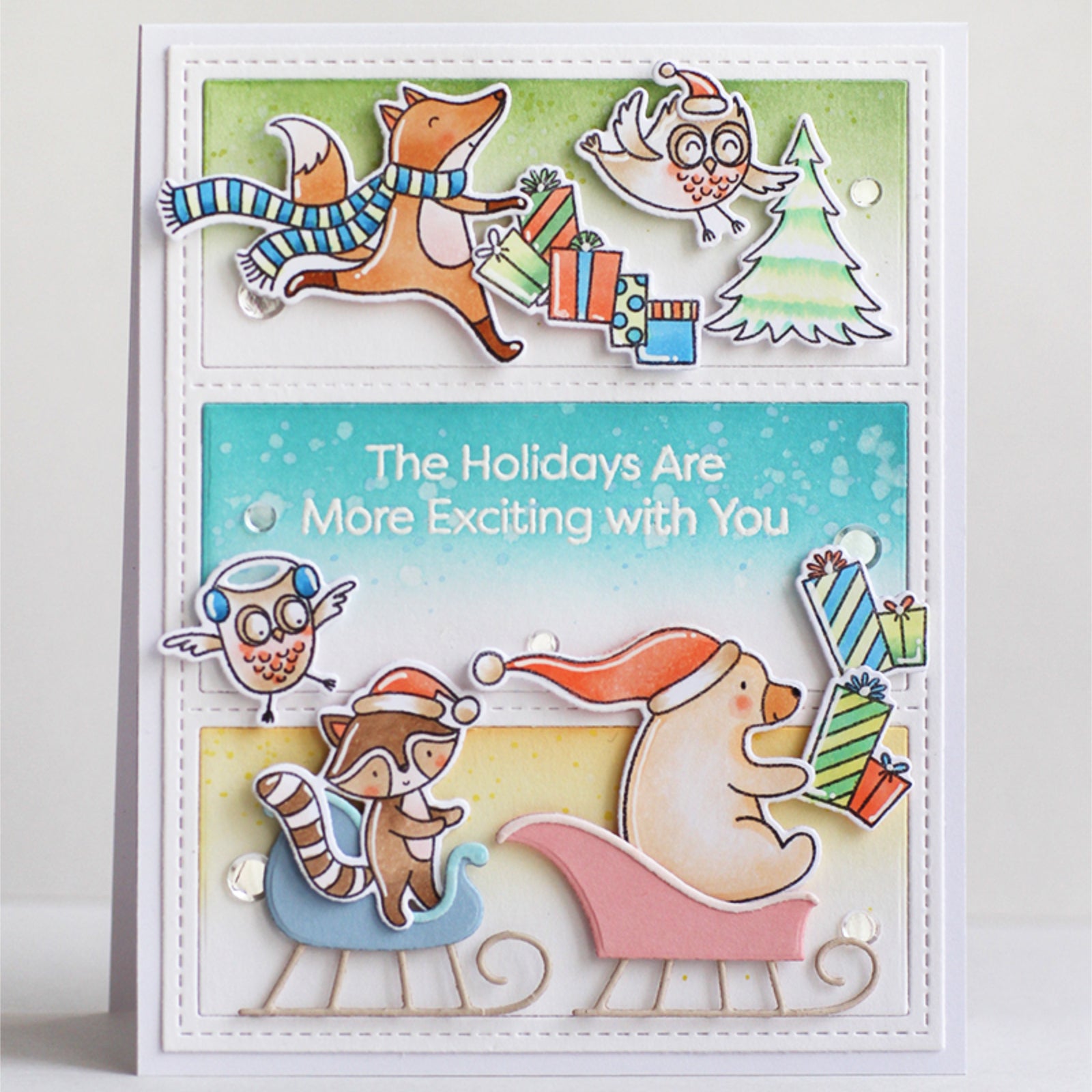 Small Sleighs Duo Cutting Dies