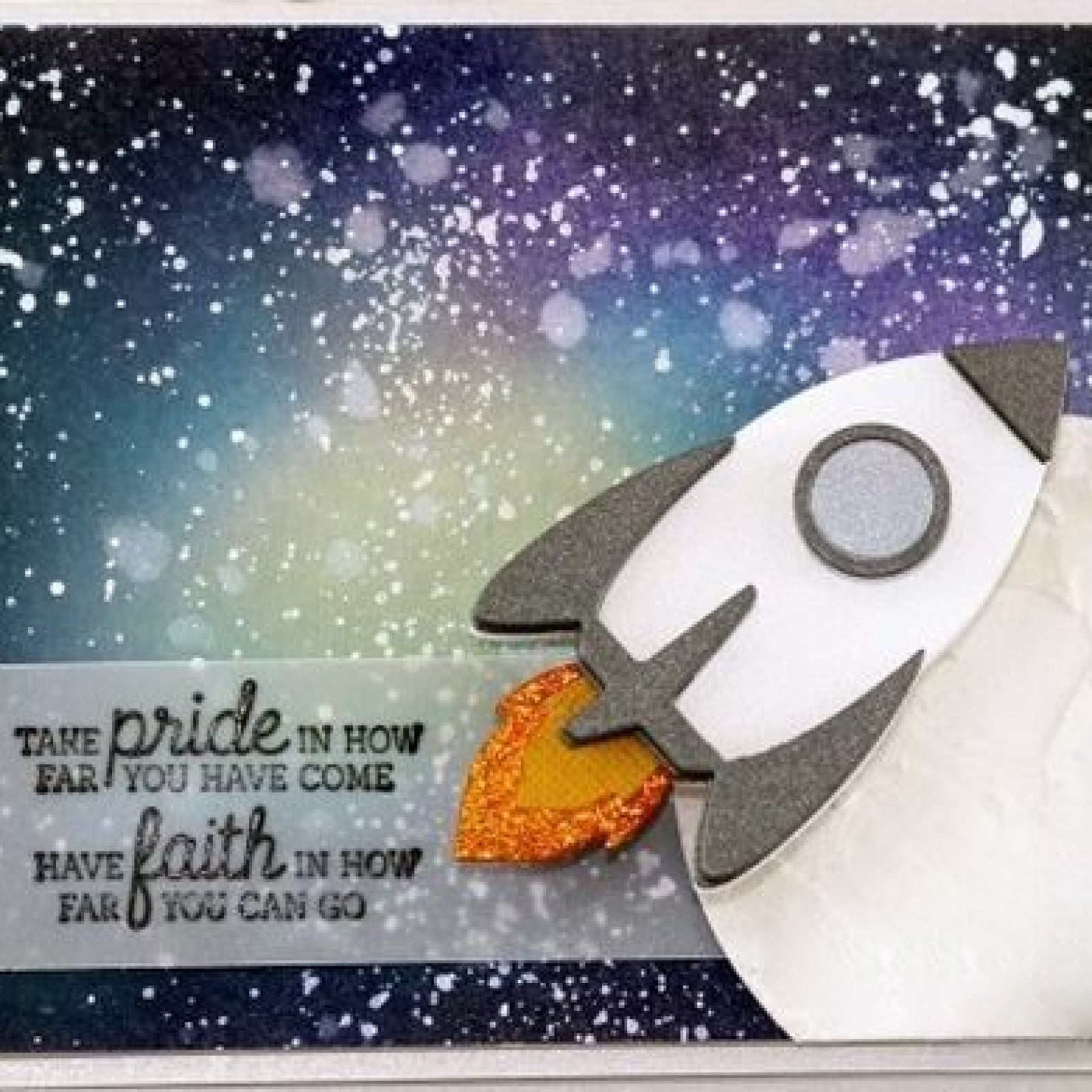 Little Layering Rocketship Cutting Dies