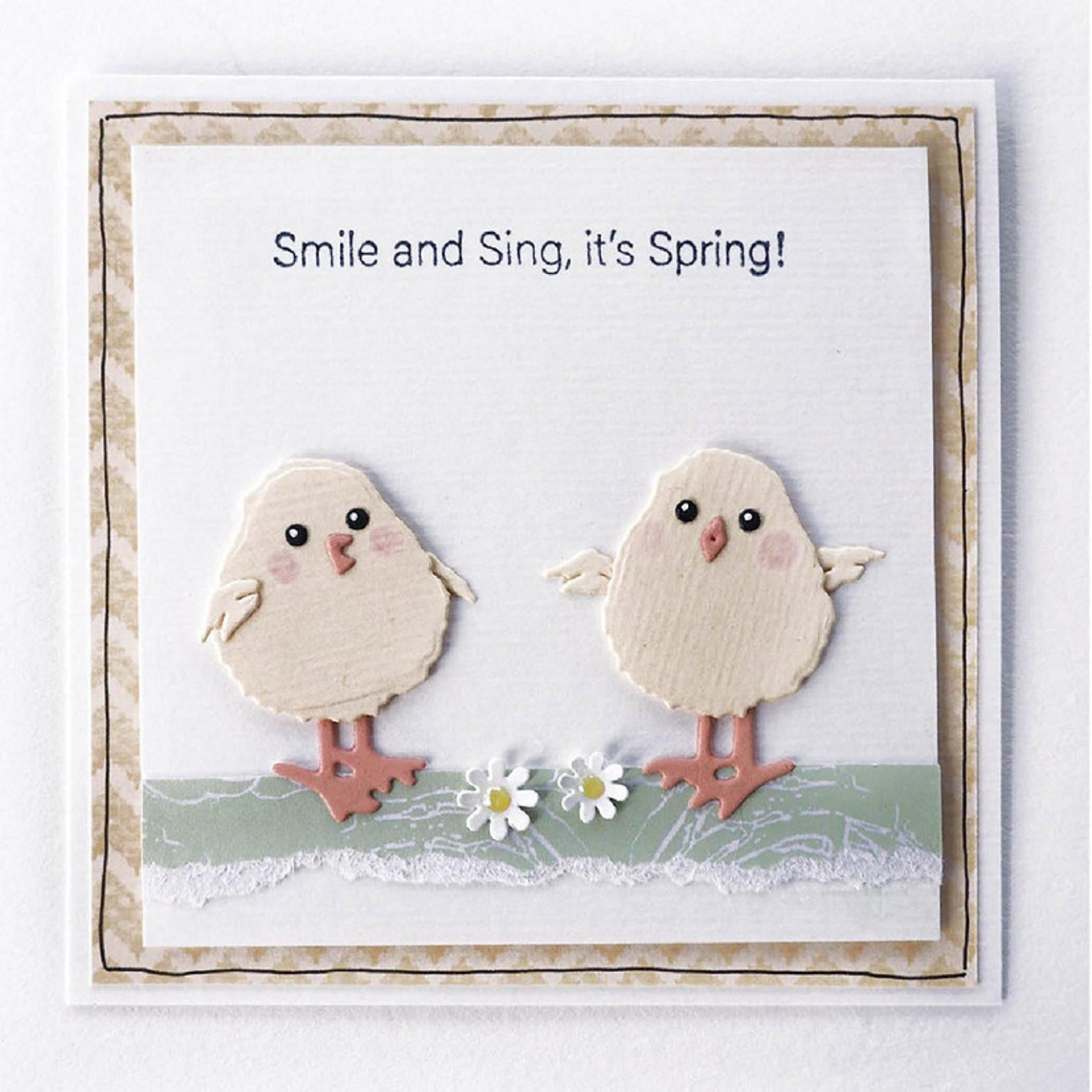 Lil’ Chick w 2 Beaks & 3 Sets of Feet Cutting Dies