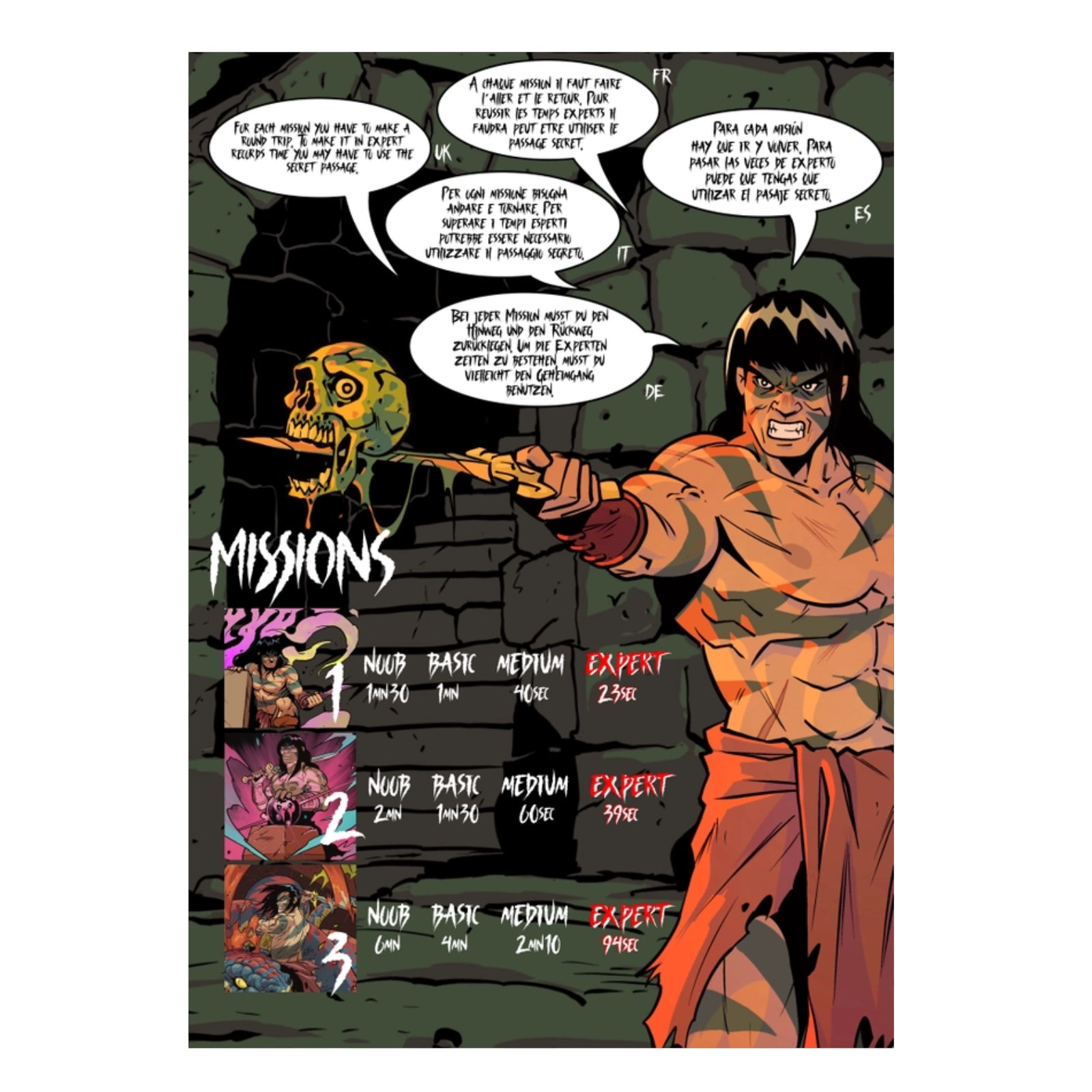 Inside3 - Troglodyte - The Barbarian - The Lost City of Tanusul (Black) - Level 9 - Doug Solutions