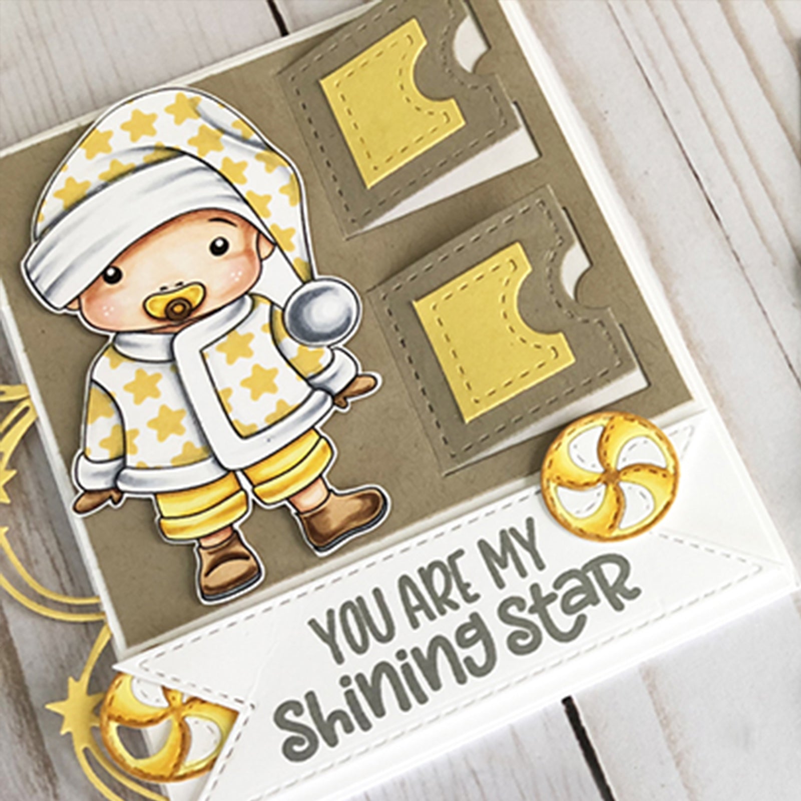 Pop Up / Lift the Flap or Gift Tag Stitched Cutting Die Set