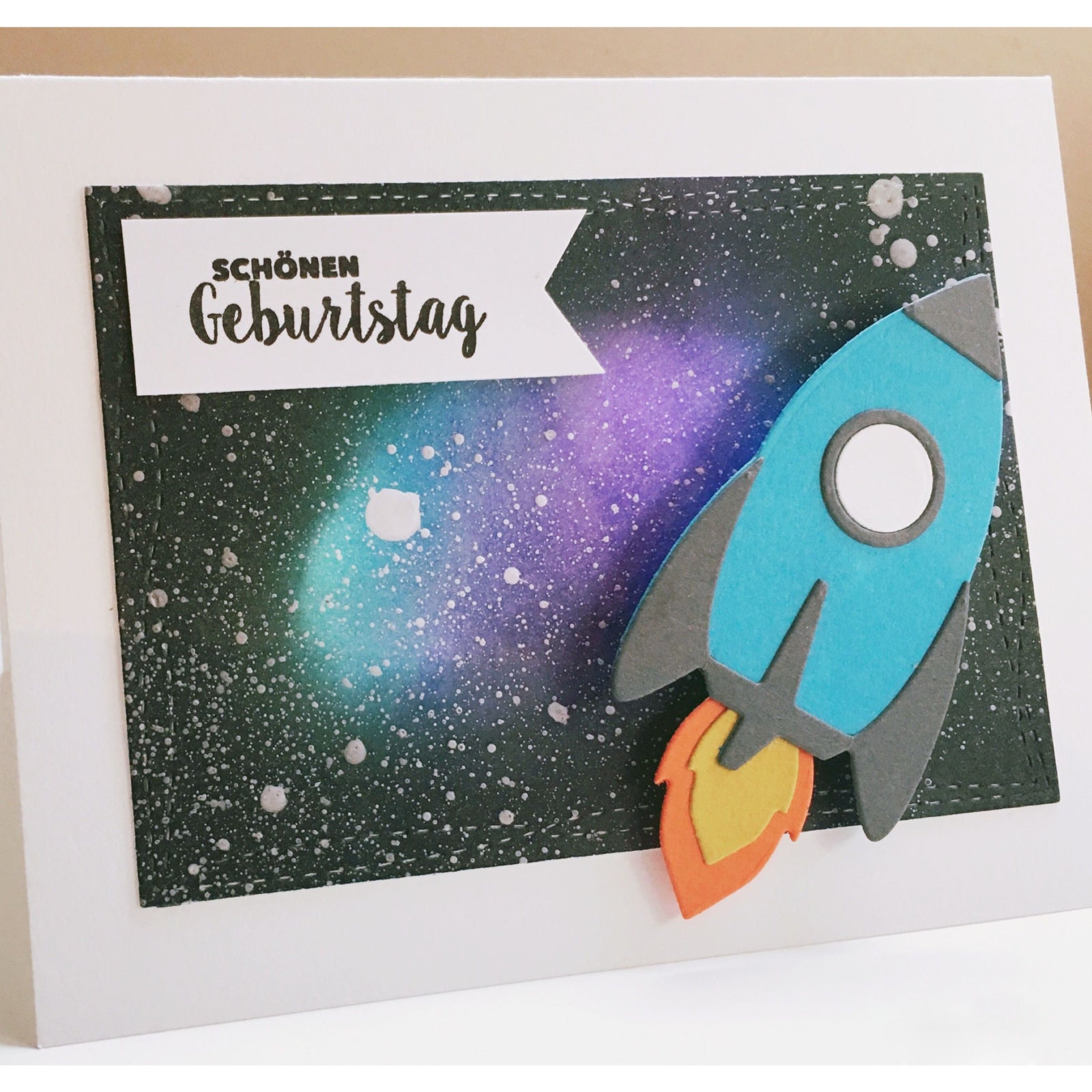 Little Layering Rocketship Cutting Dies