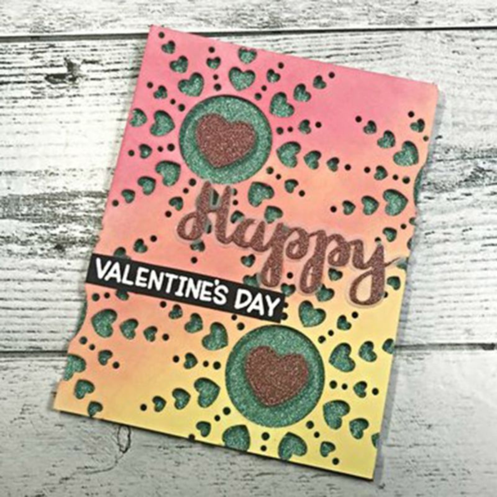 Cutout Hearts Snowflake Cutting & Embossing Die