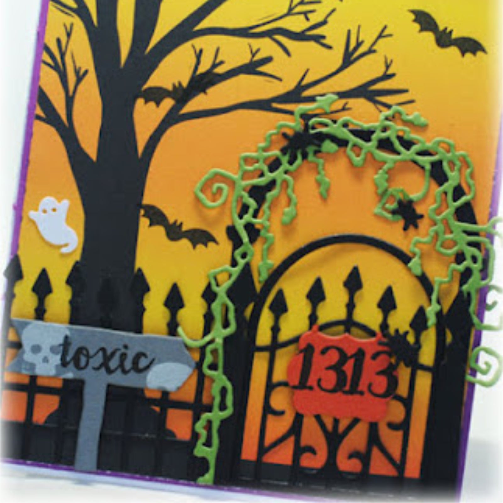 Halloween Confetti Mini Cutting & Embossing Die Set