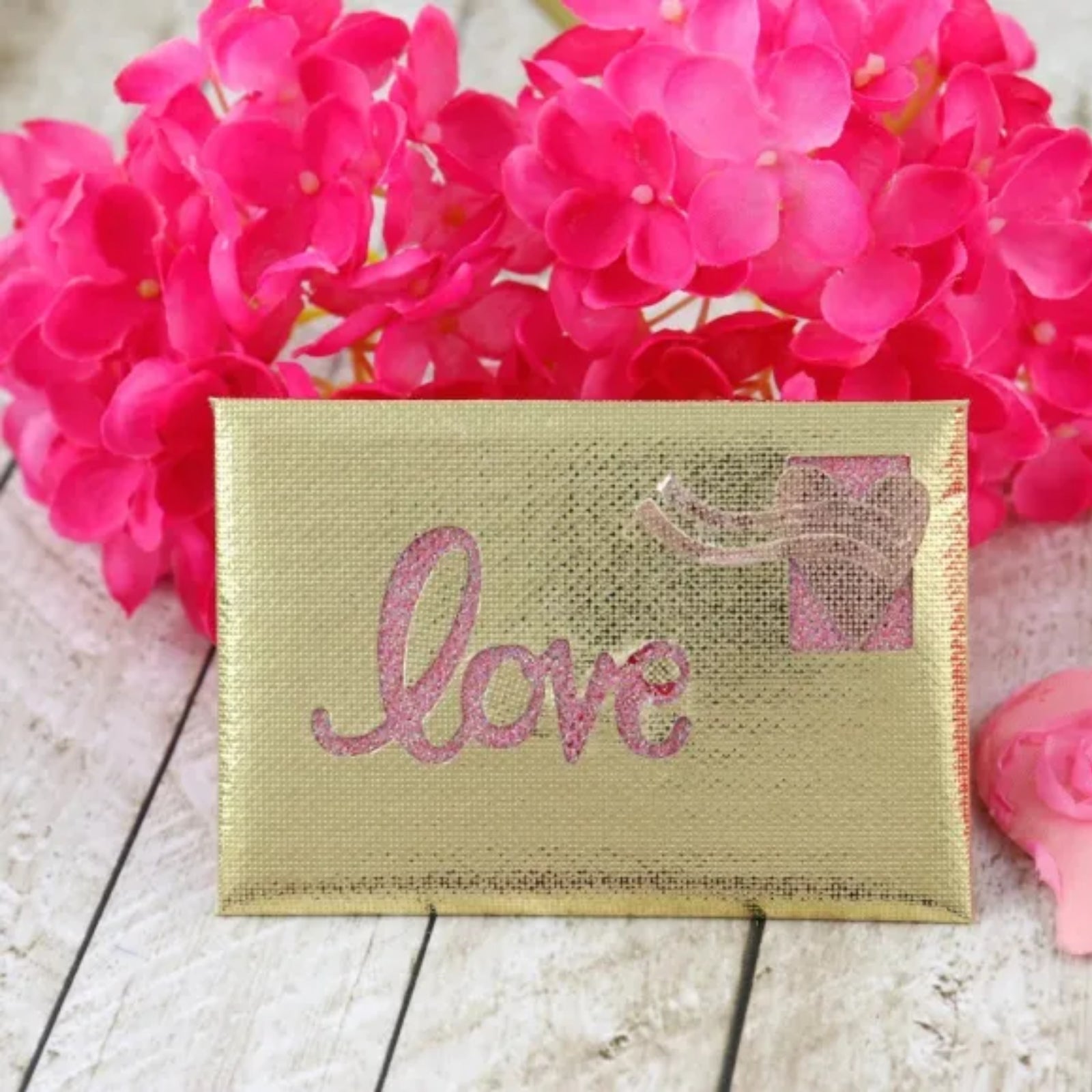 Love Note Make Your Own Envelope w Card Cutting & Embossing Dies