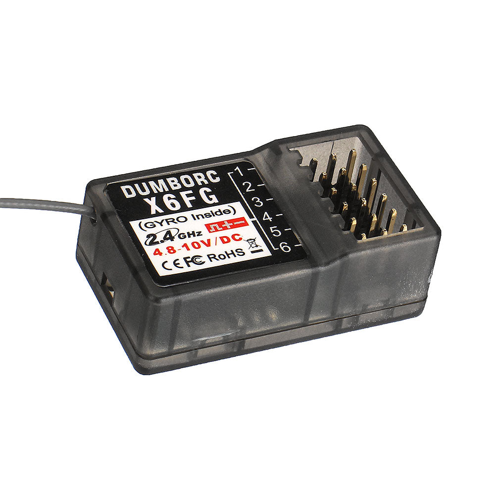DumboRC X6FG 2.4 Receiver with Gyro