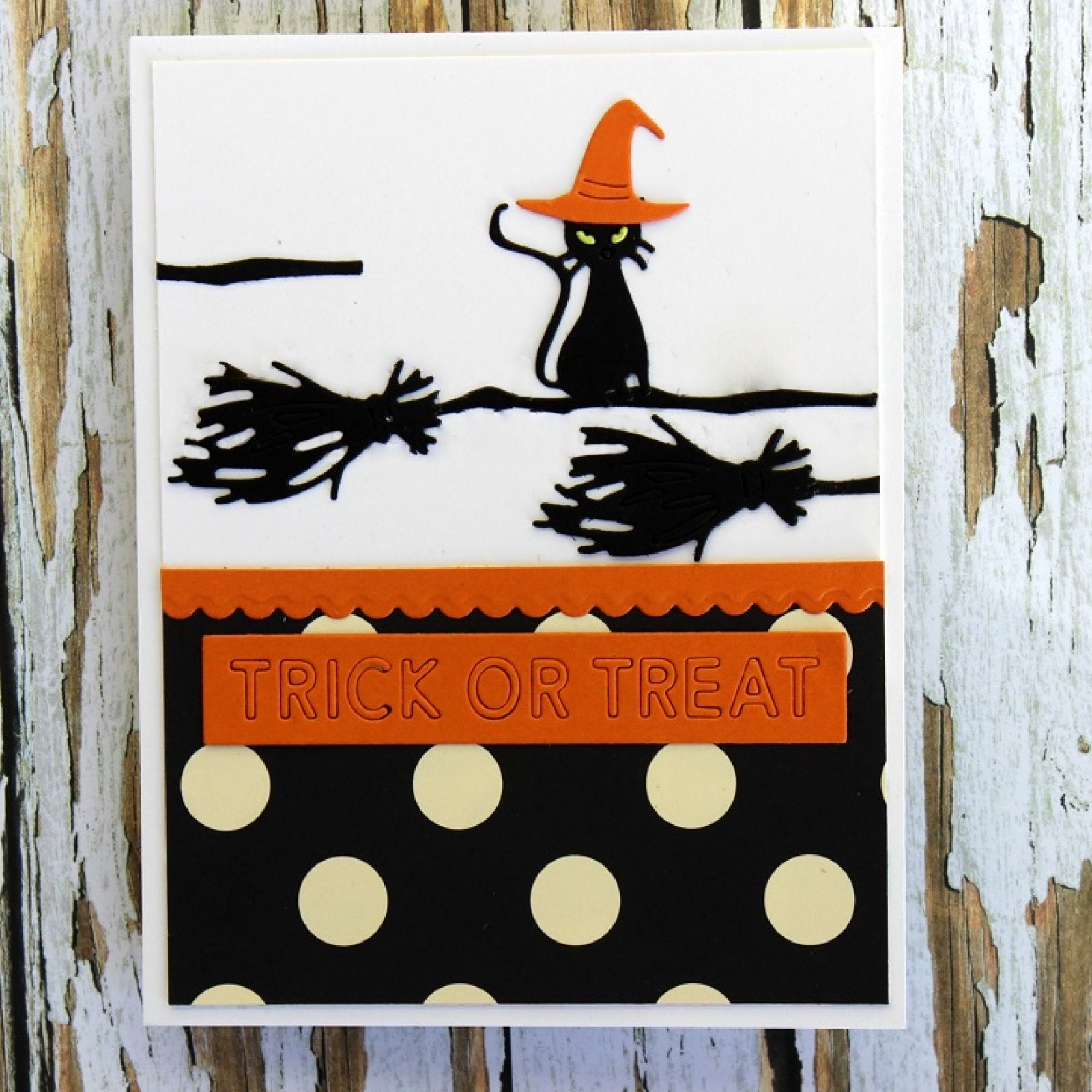 Halloween Block Sentiment Words Cutting Dies