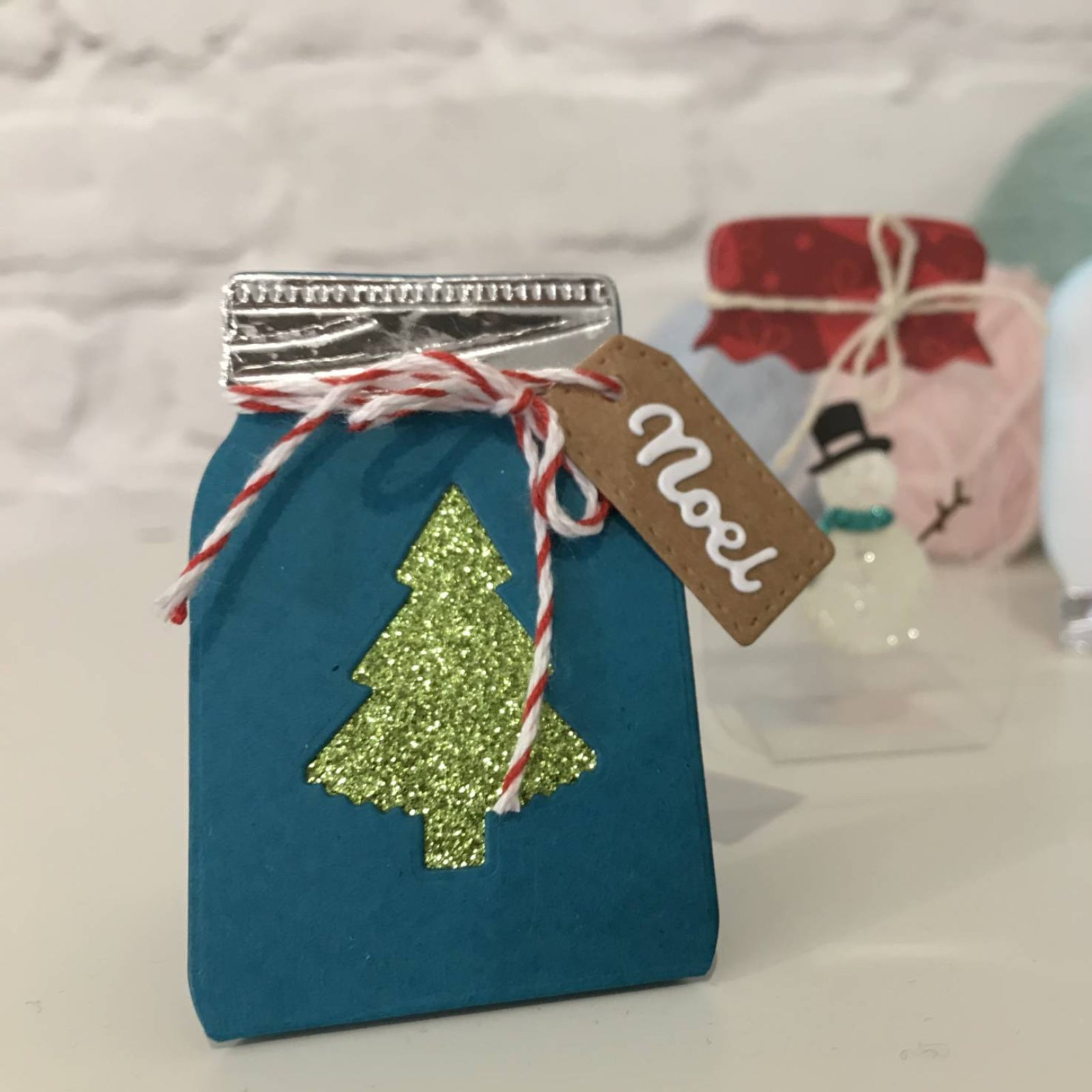 Noel Mason Jar Christmas Treats Cutting & Embossing Dies