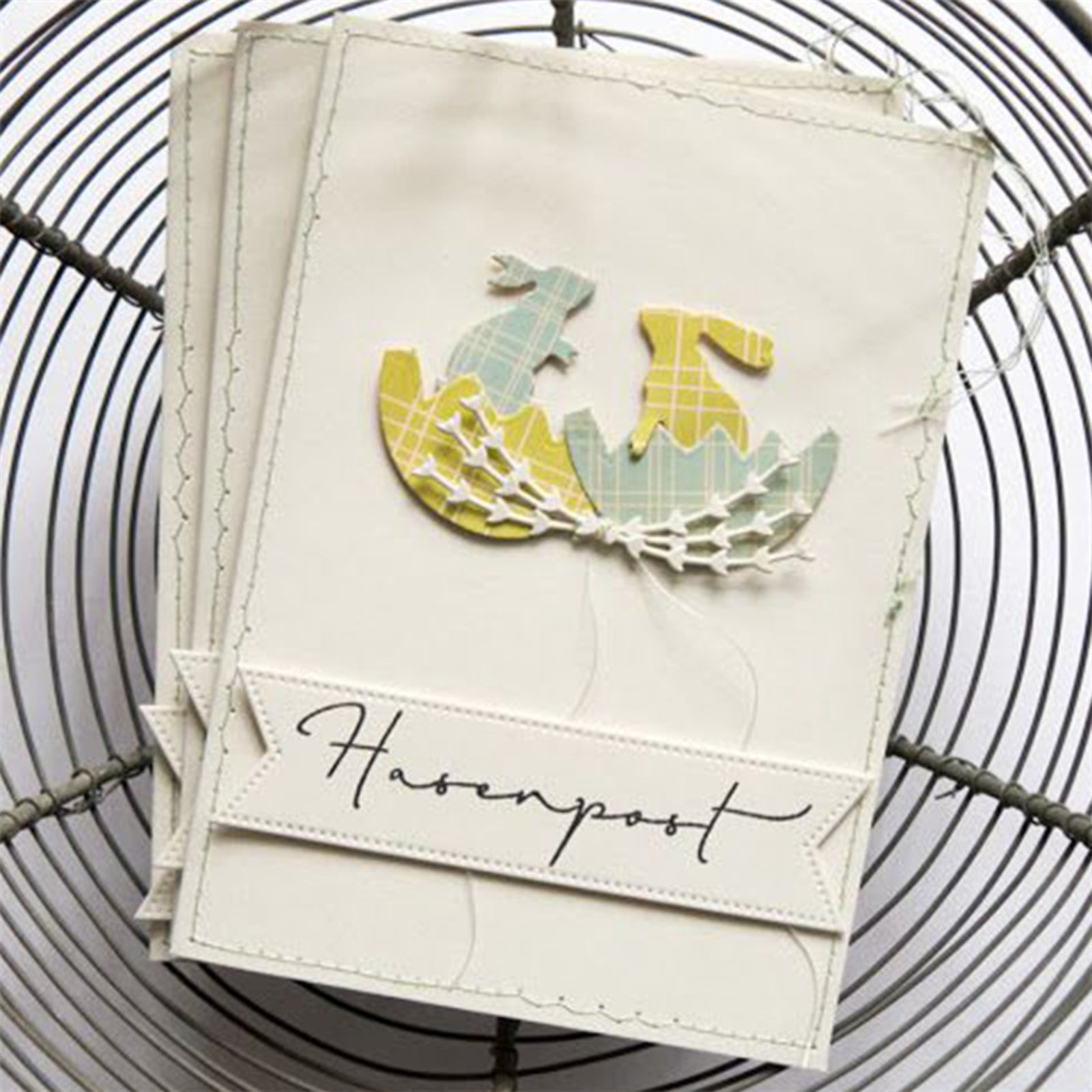 Bunny Love Duo w Sprigs Cutting Dies