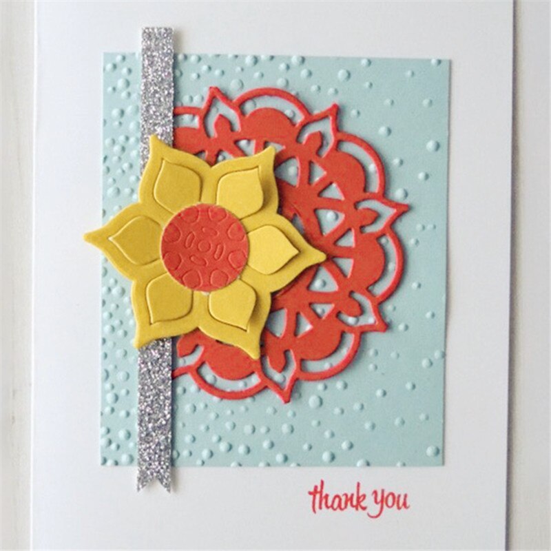 Mandala Medallions & Flowers Nesting Cutting & Embossing Dies