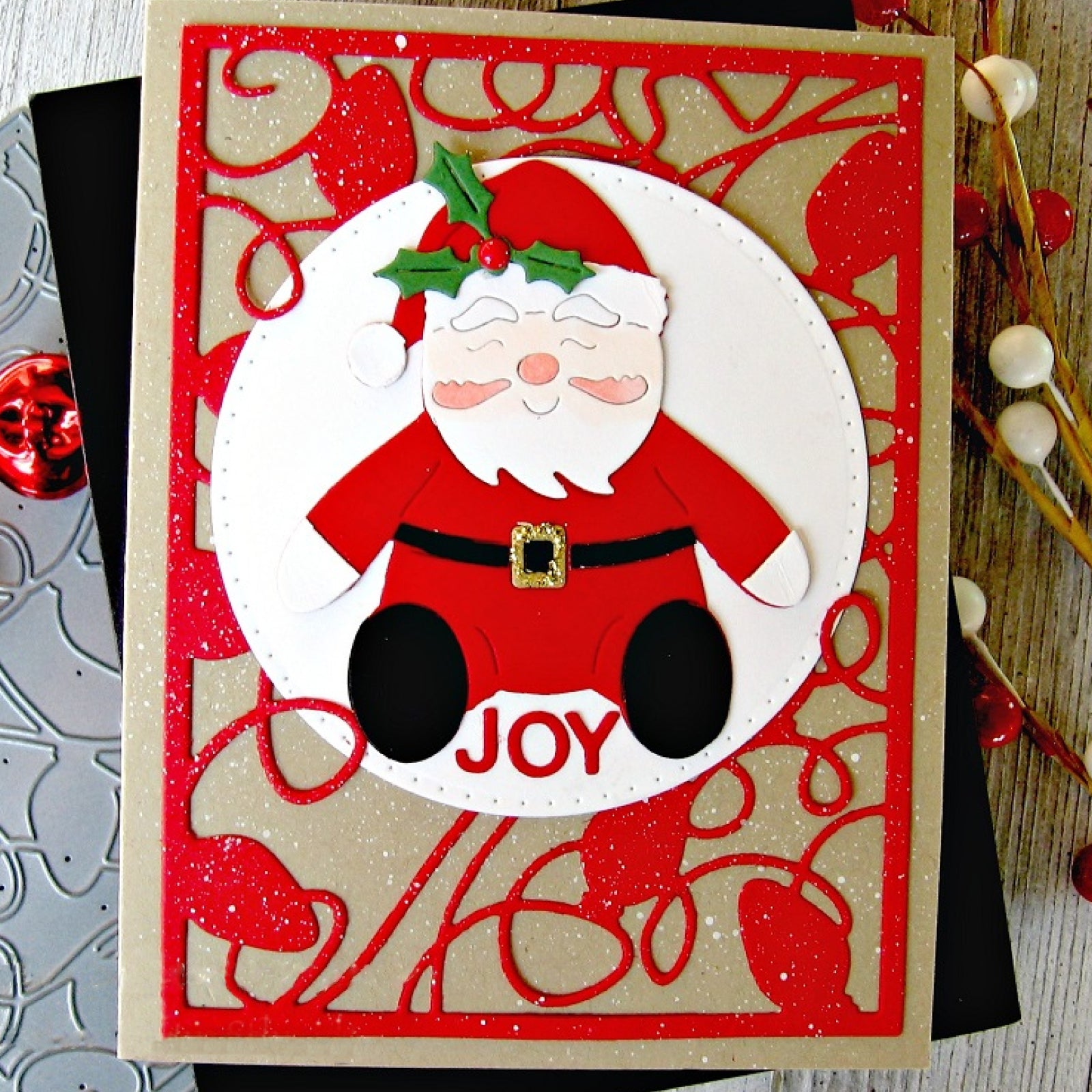 Light It Up Tangled Bulbs Background Frame Cutting Die