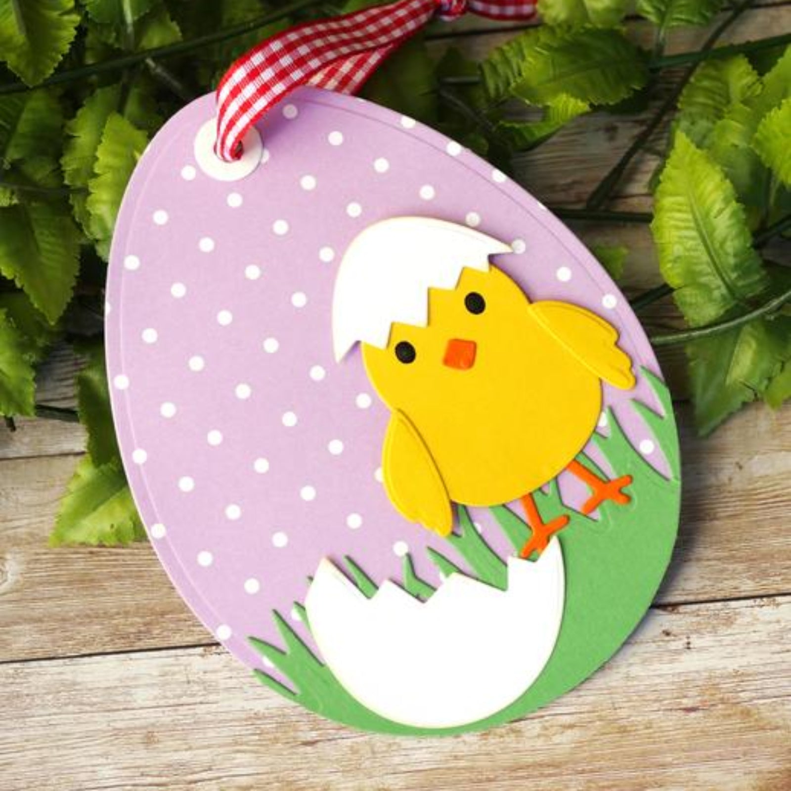 Just Hatched Chick w Eggshells Cutting & Embossing Dies