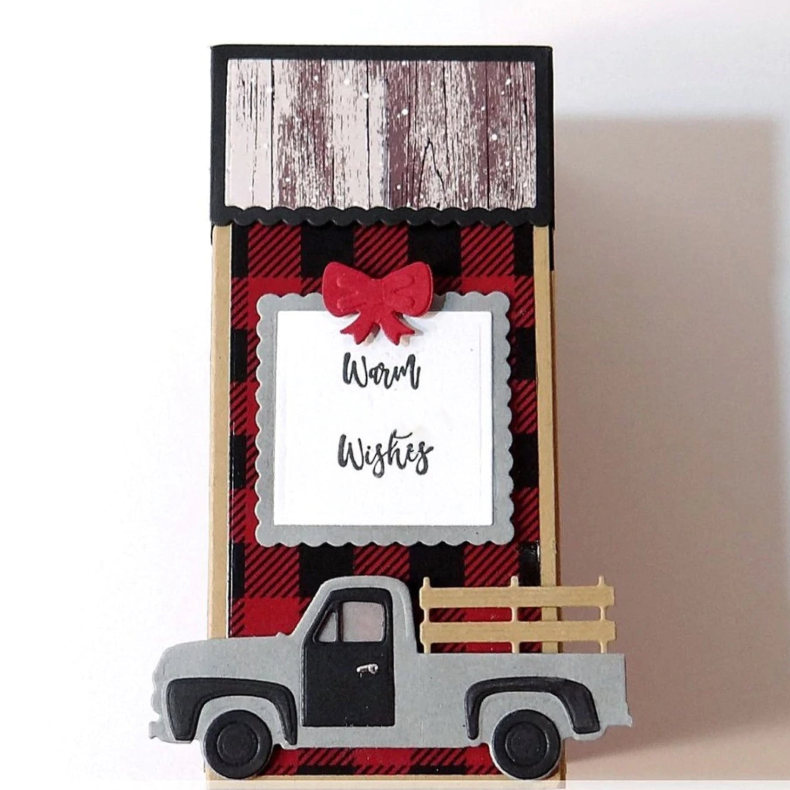 Vintage Pickup Truck Side Profile BYO Cutting & Embossing Dies