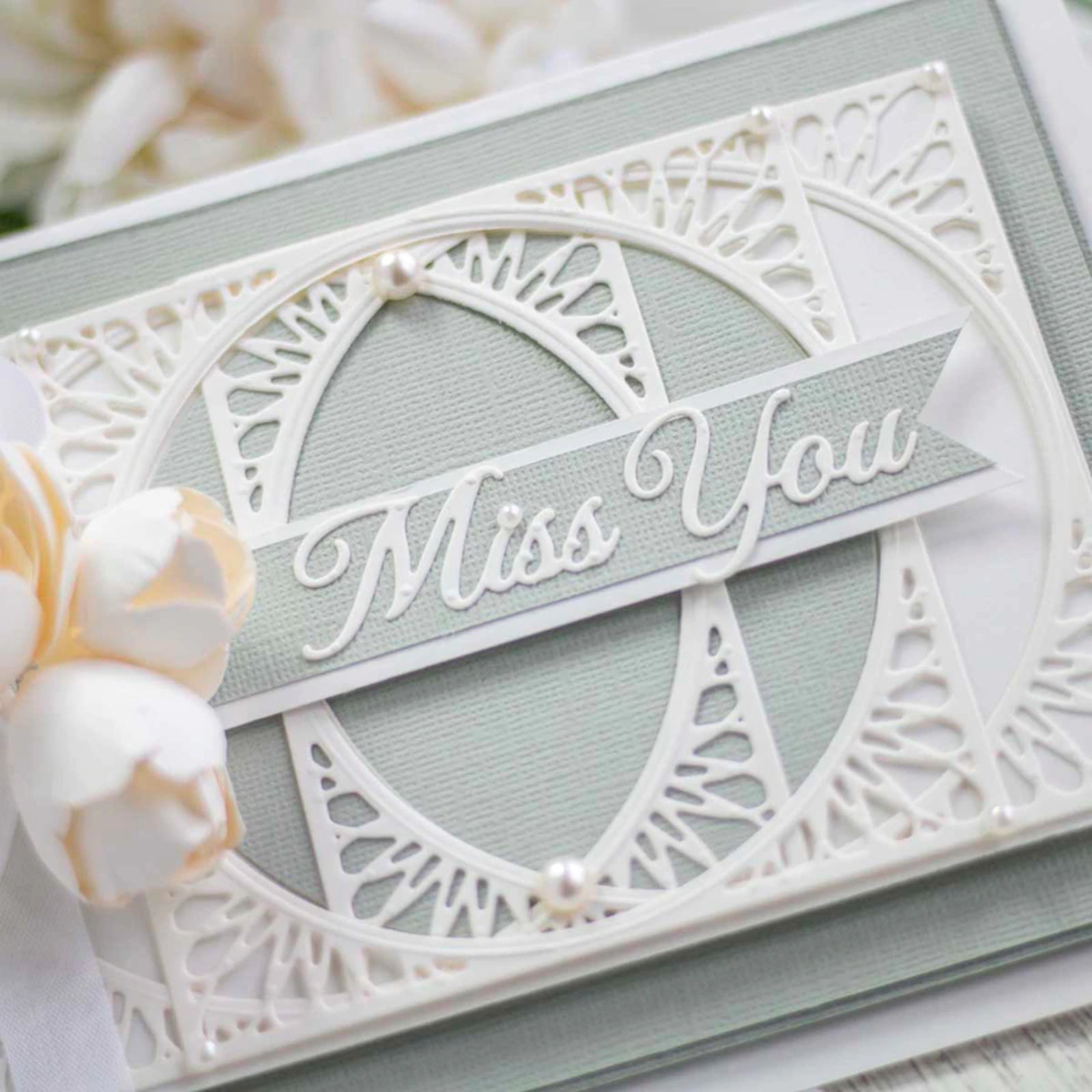 Infinite Elegance Circle Square Corner Cutting Dies