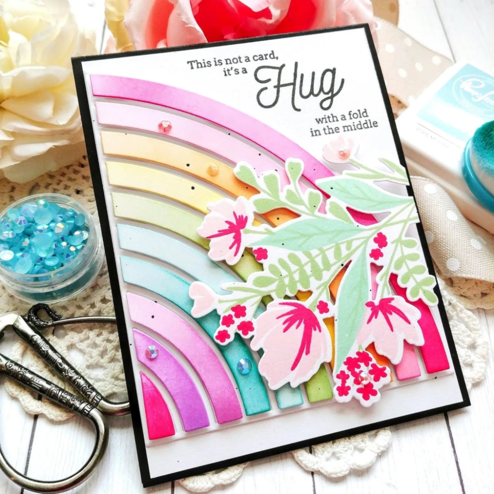 Over The Rainbow Frame Cutting Die