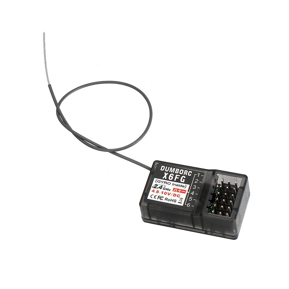 DumboRC X6FG 2.4 Receiver with Gyro