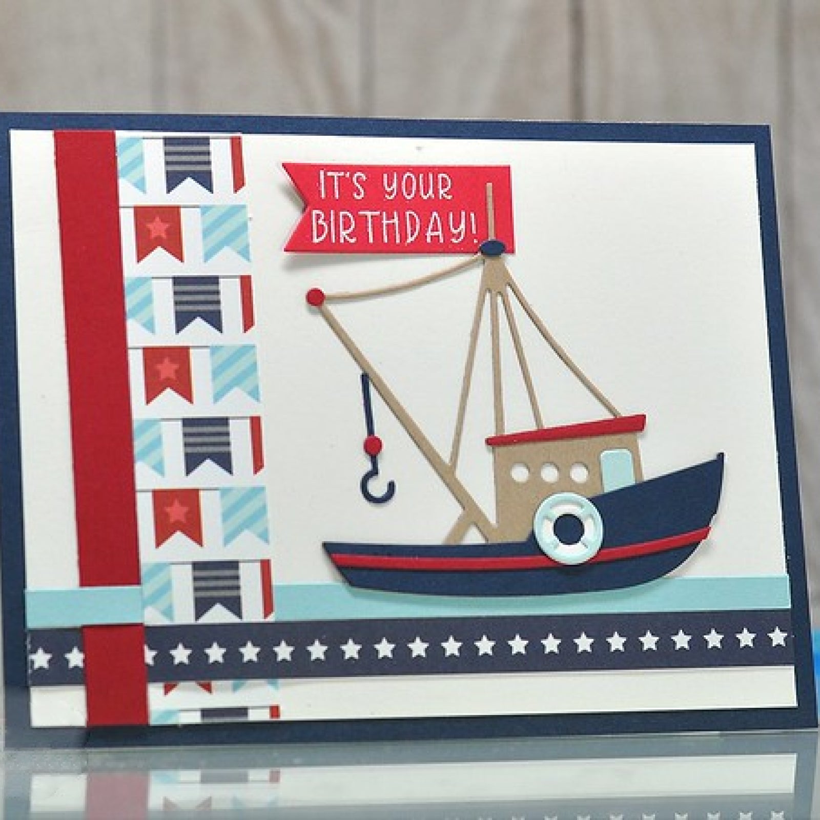 Deep Sea Fishing Boat Layering Cutting Dies