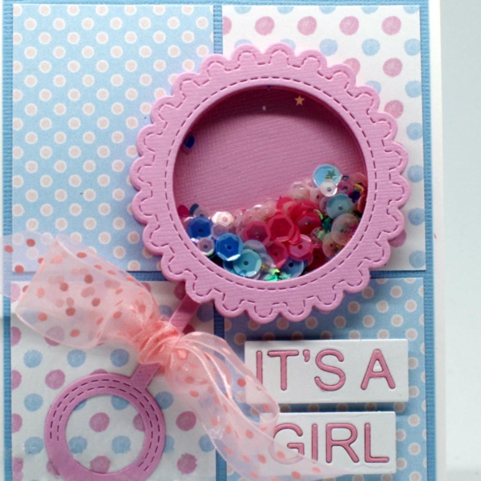 Baby Block Sentiment Words Cutting Dies