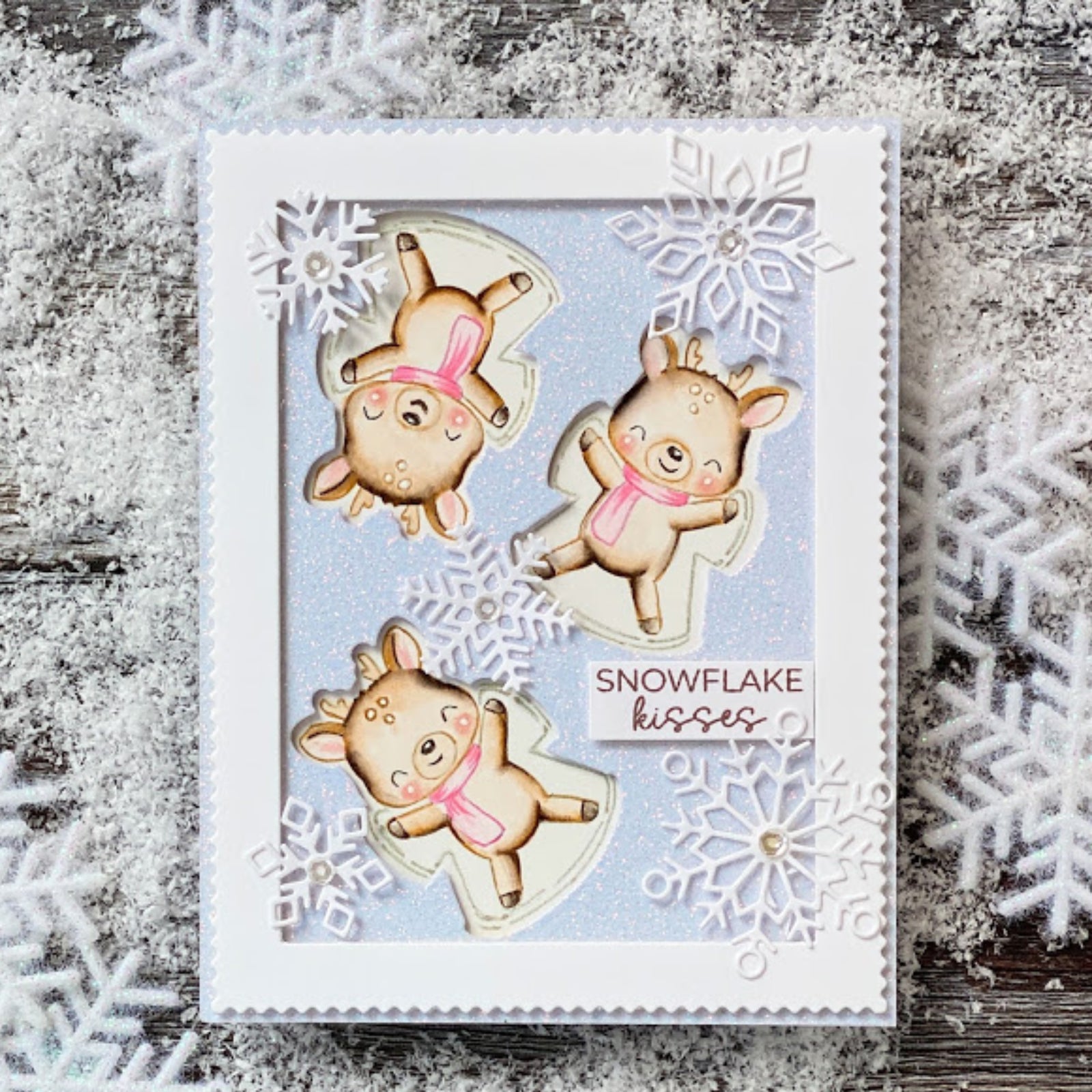 Oh What Fun Winter Animal Friends Cutting Dies & Stamps Set