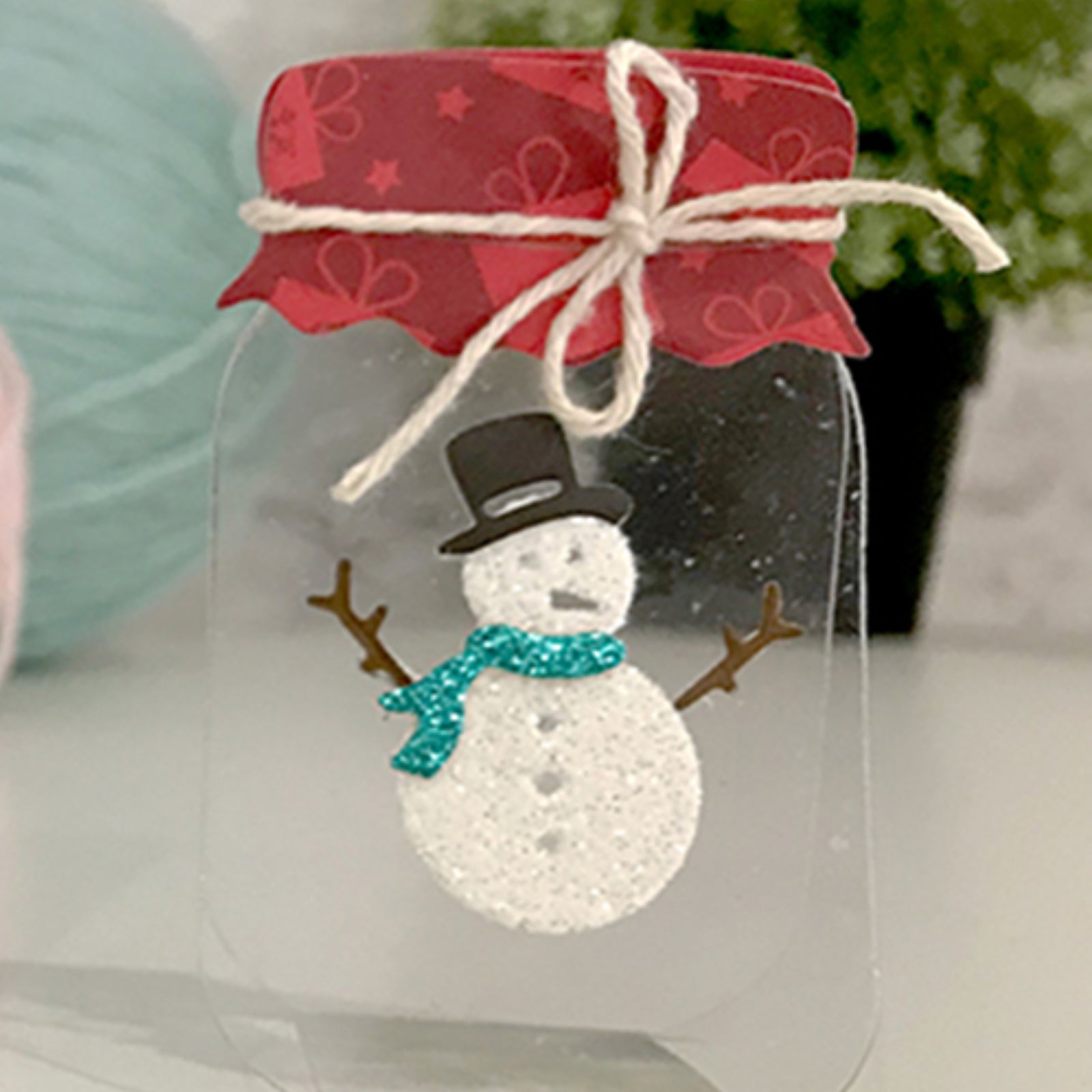 Noel Mason Jar Christmas Treats Cutting & Embossing Dies