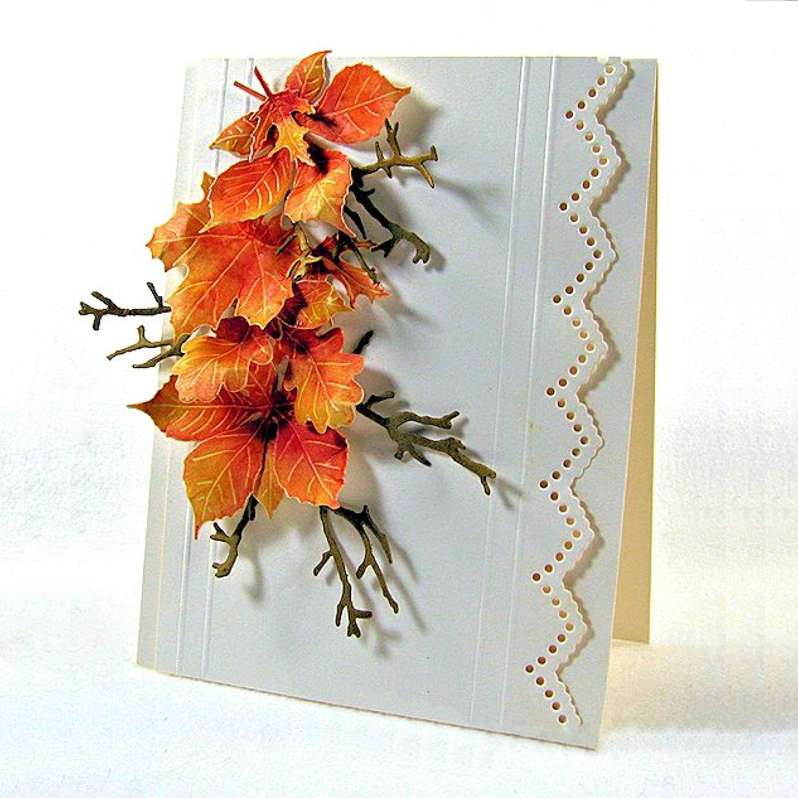 Five Fine Leaves Cutting & Embossing Dies