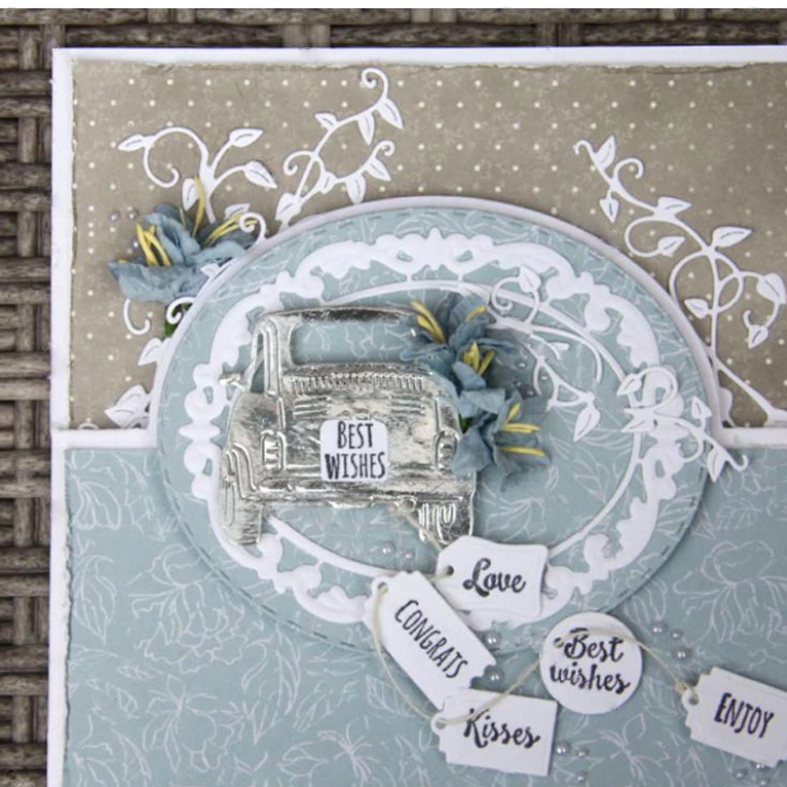 Ciao Italia Vespa-Style Scooter & Fiat-Style Car Cutting Dies