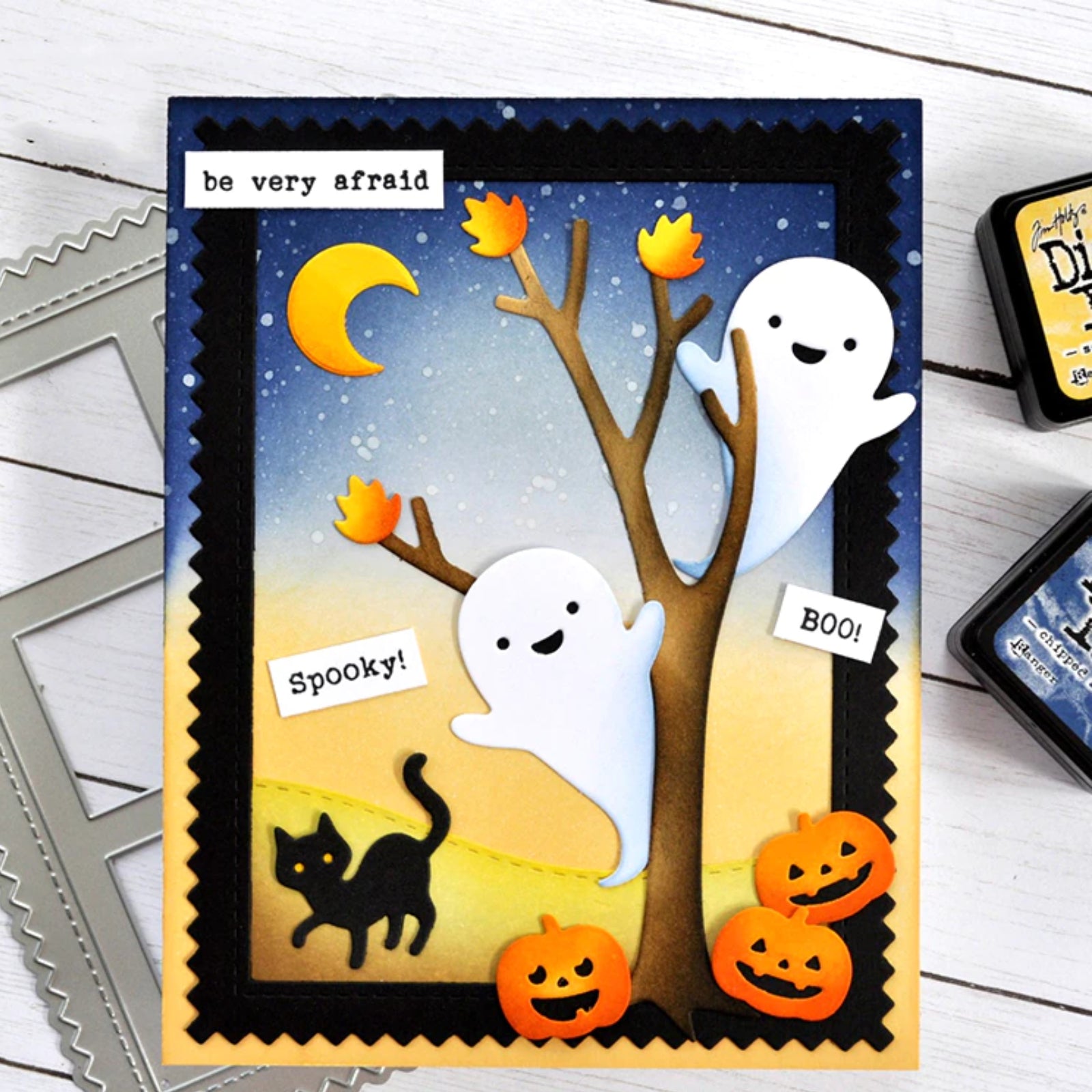 Haunted Halloween Scene Builder Cutting Dies